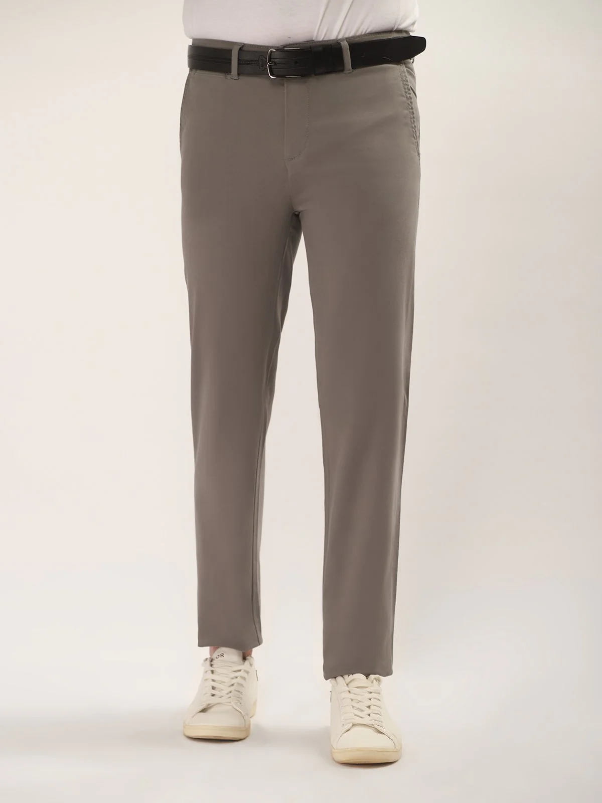 Men's Grey Chino Pant - EMBCP20-017