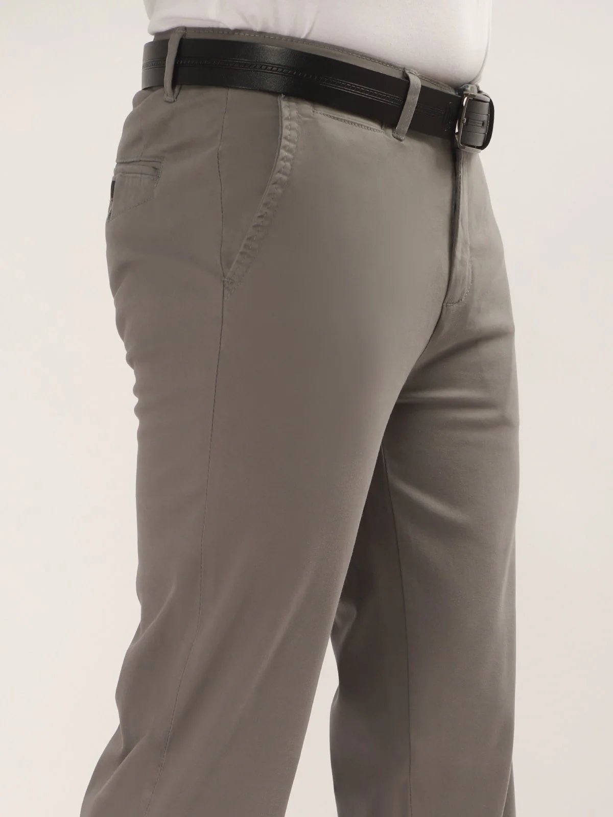 Men's Grey Chino Pant - EMBCP20-017 - Image 2