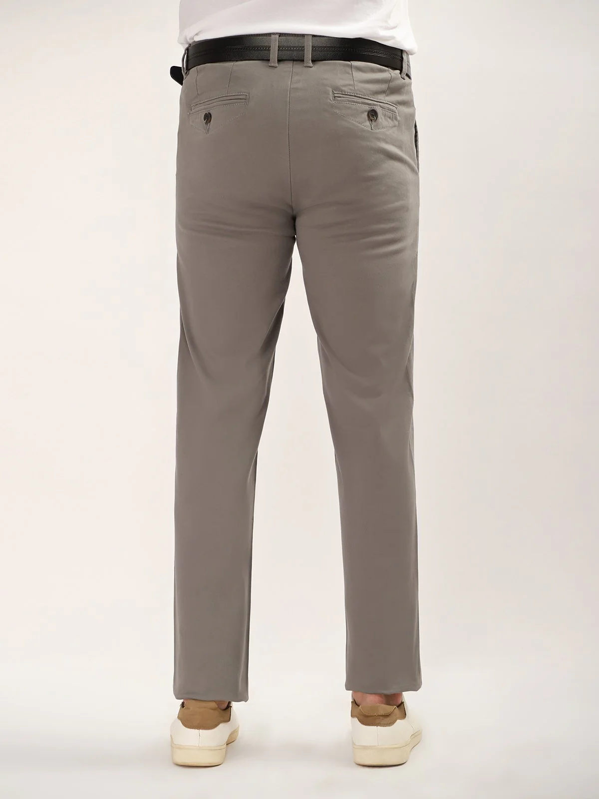 Men's Grey Chino Pant - EMBCP20-017 - Image 3
