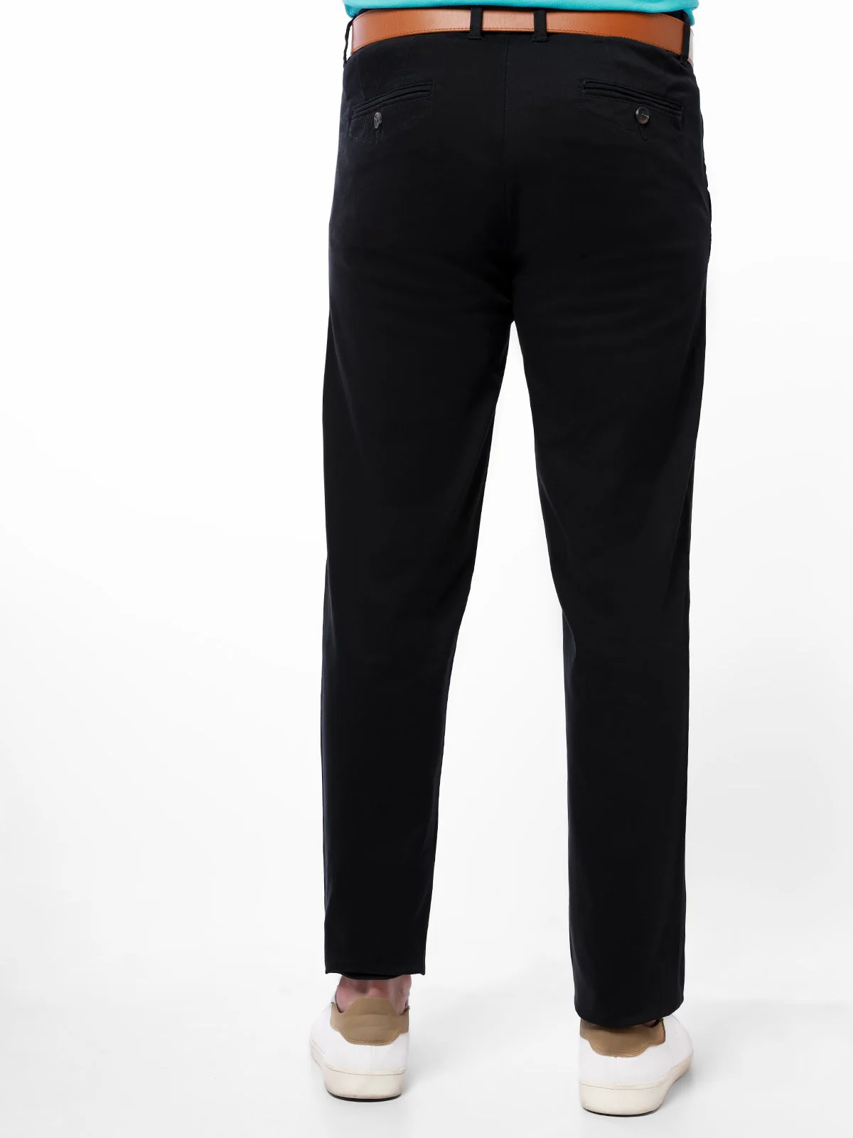 Men's Black Chino Pant - EMBCP20-018 - Image 2
