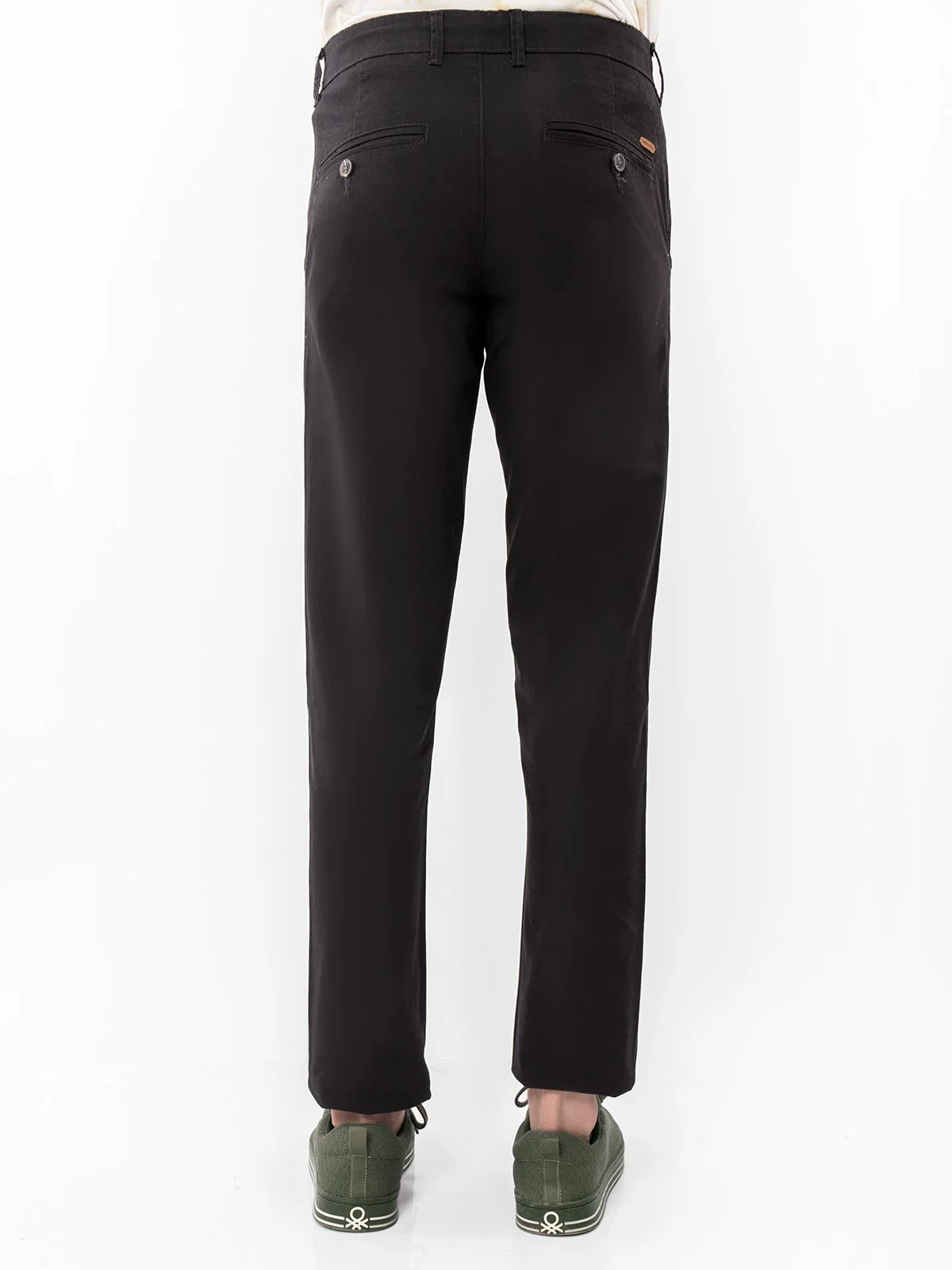 Men's Dark Charcoal Chino Pant - EMBCP21-002 - Image 3