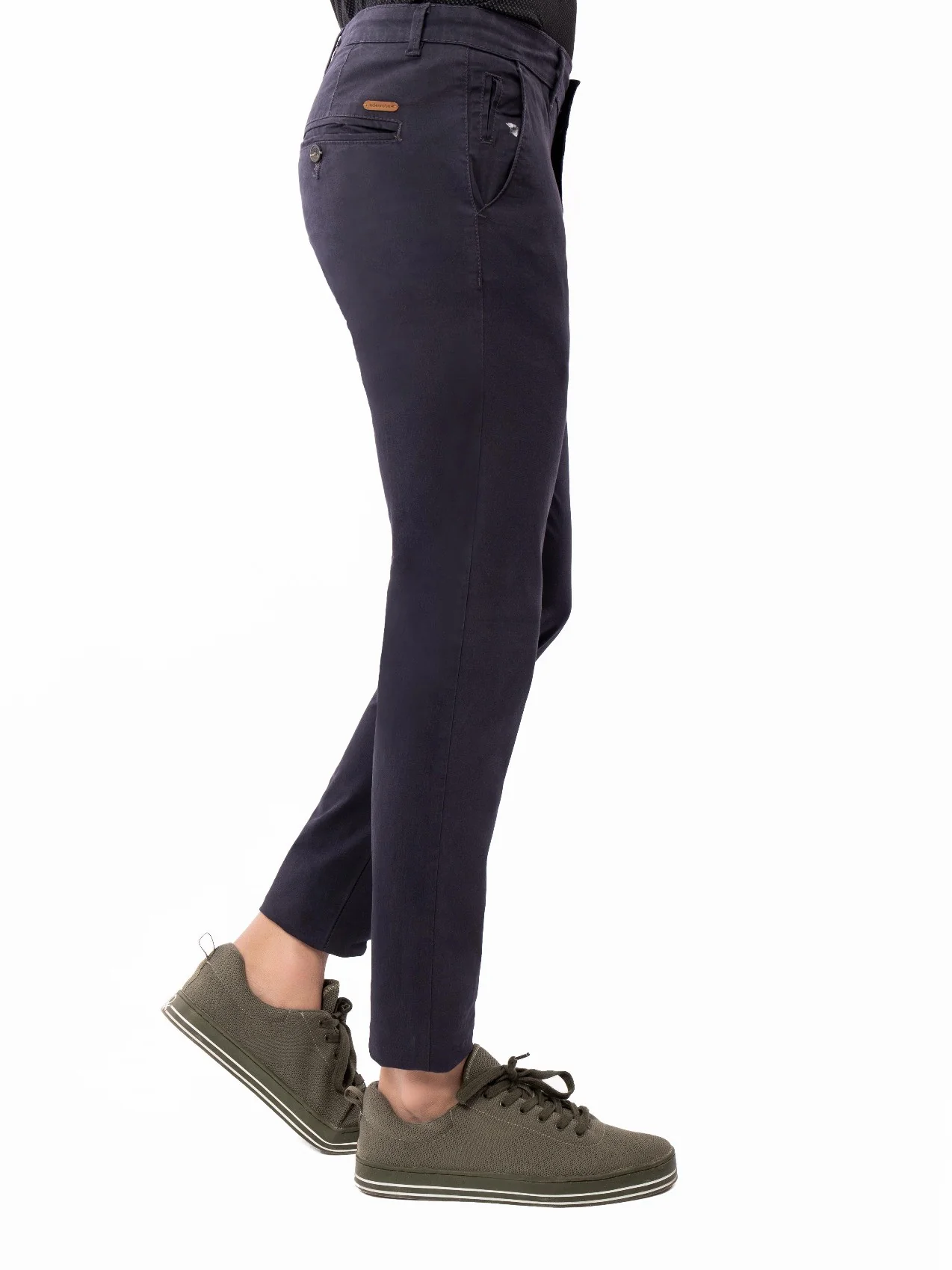 Men's Persian Blue Chino Pant - EMBCP21-007 - Image 2