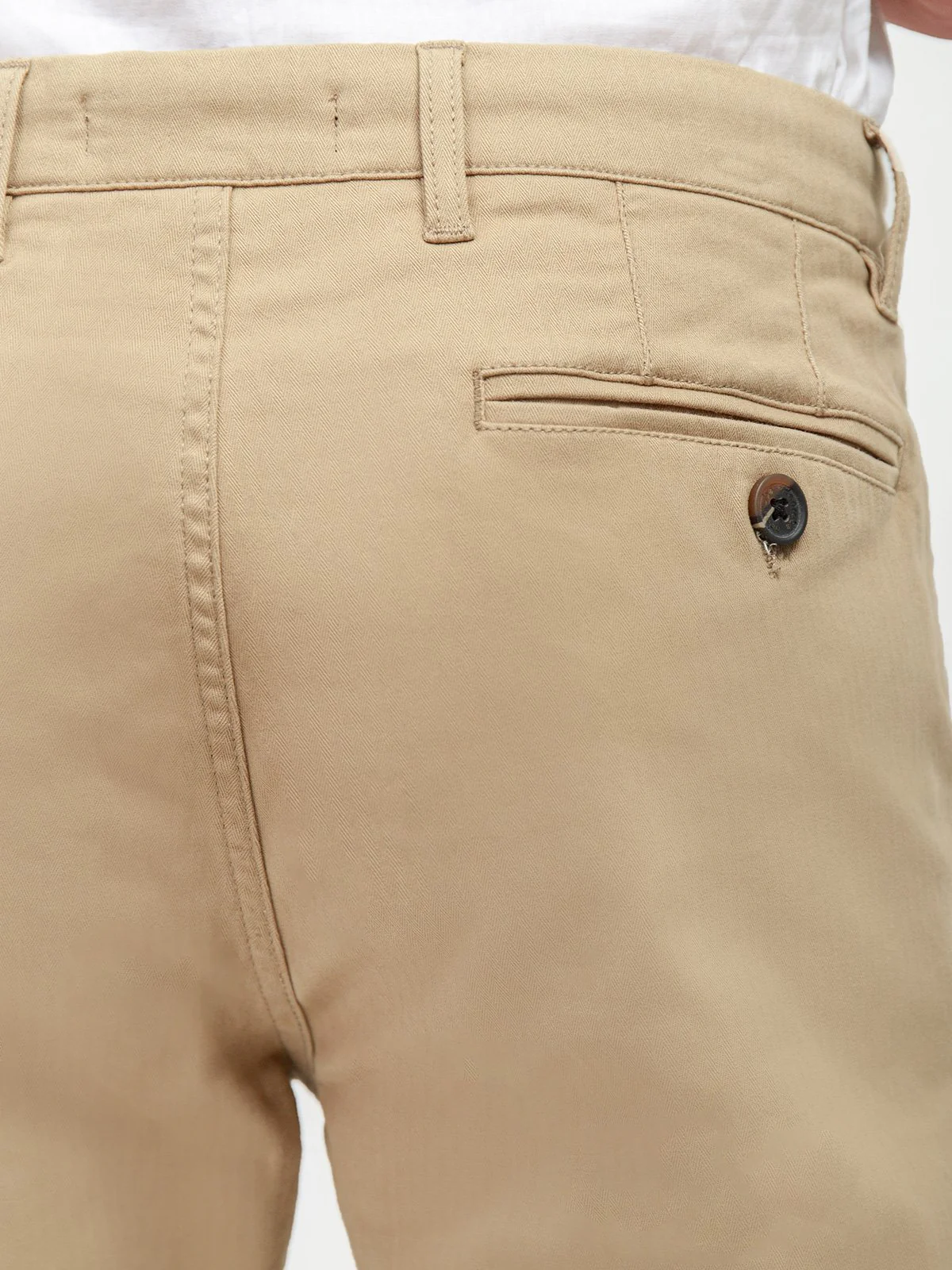 Men's Beige Chino Pant - EMBCP21-008 - Image 3