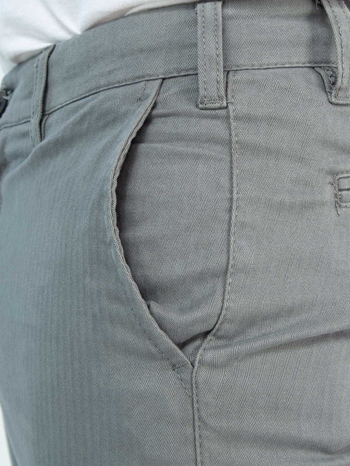 Men's Grey Chino Pant - EMBCP21-009 - Image 3
