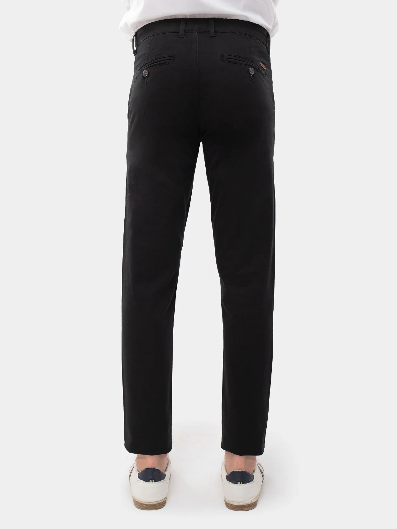 Men's Black Chino Pant - EMBCP21-017 - Image 5
