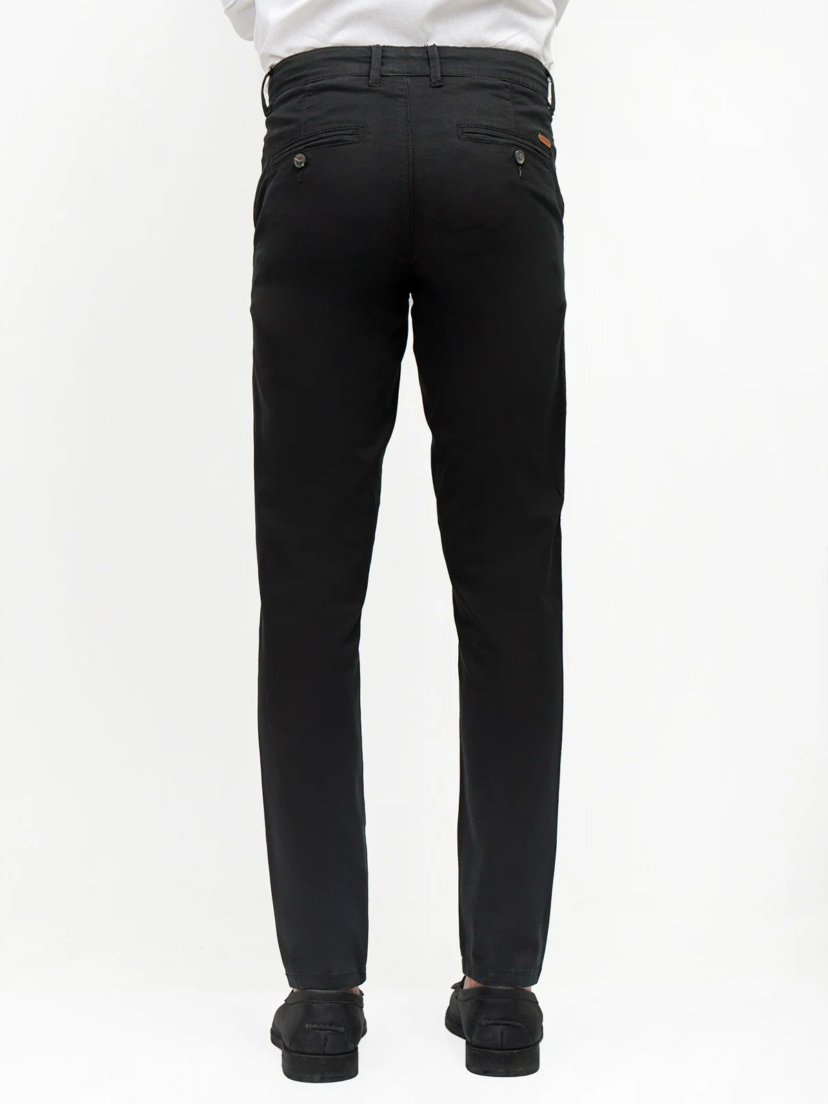 Men's Black Chino Pant - EMBCP21-017 - Image 8