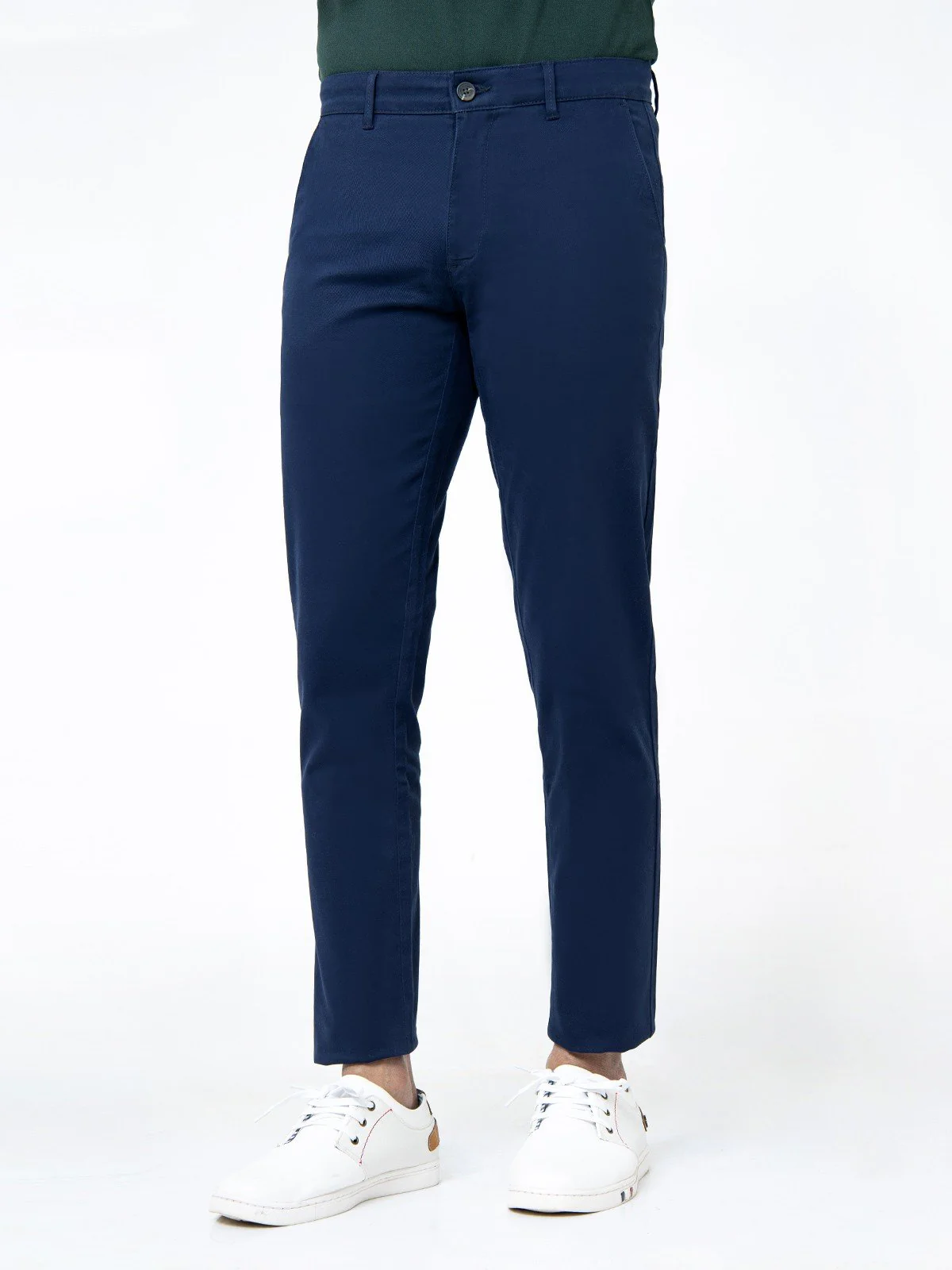 Men's Navy Chino Pant - EMBCP22-002