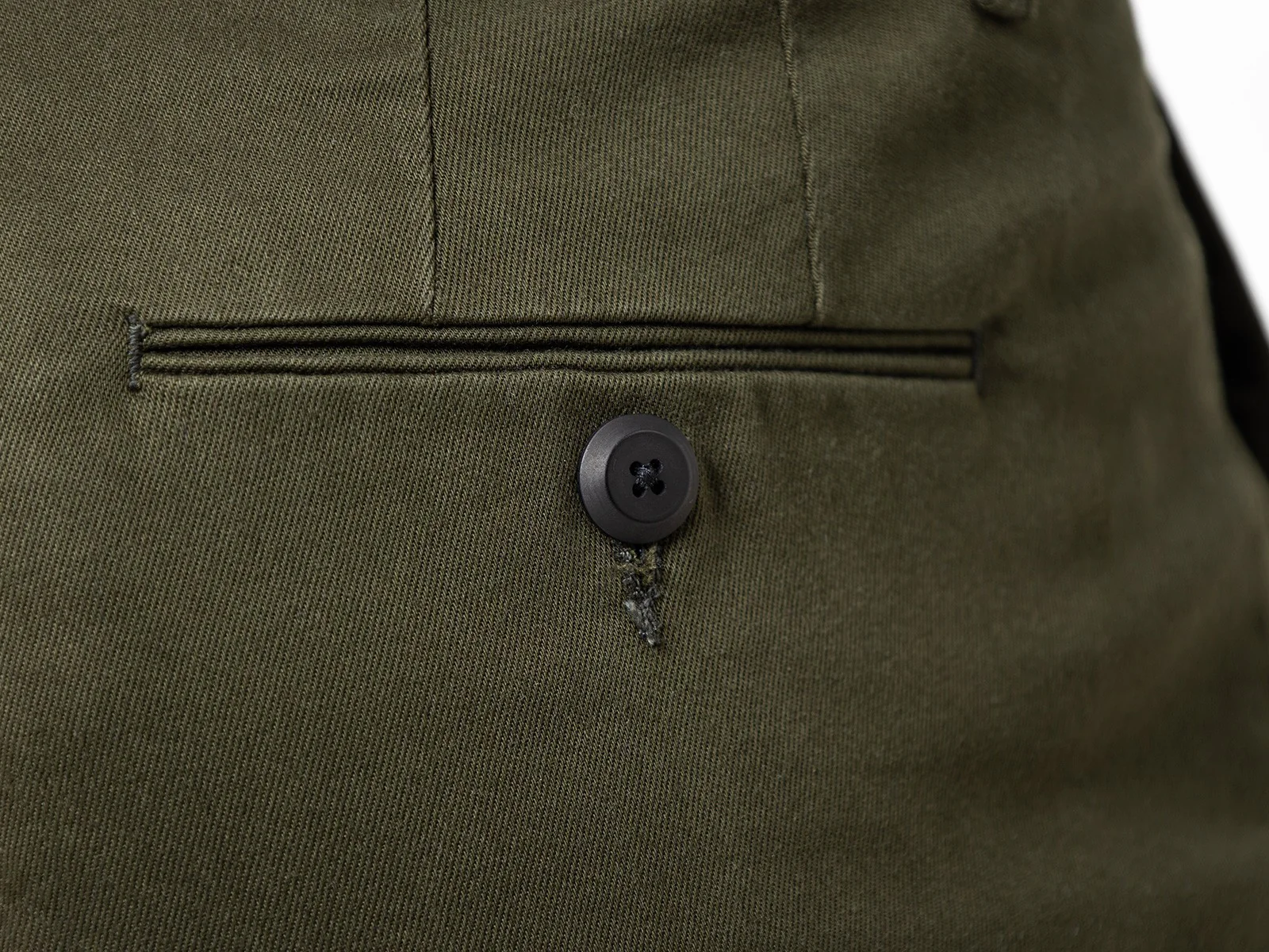Men's Army Green Chino Pant - EMBCP22-005 - Image 5