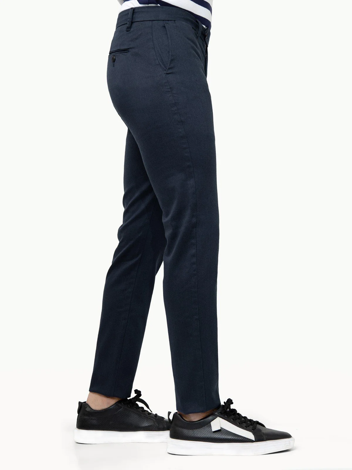 Men's Navy Chino Pant - EMBCP22-006 - Image 2