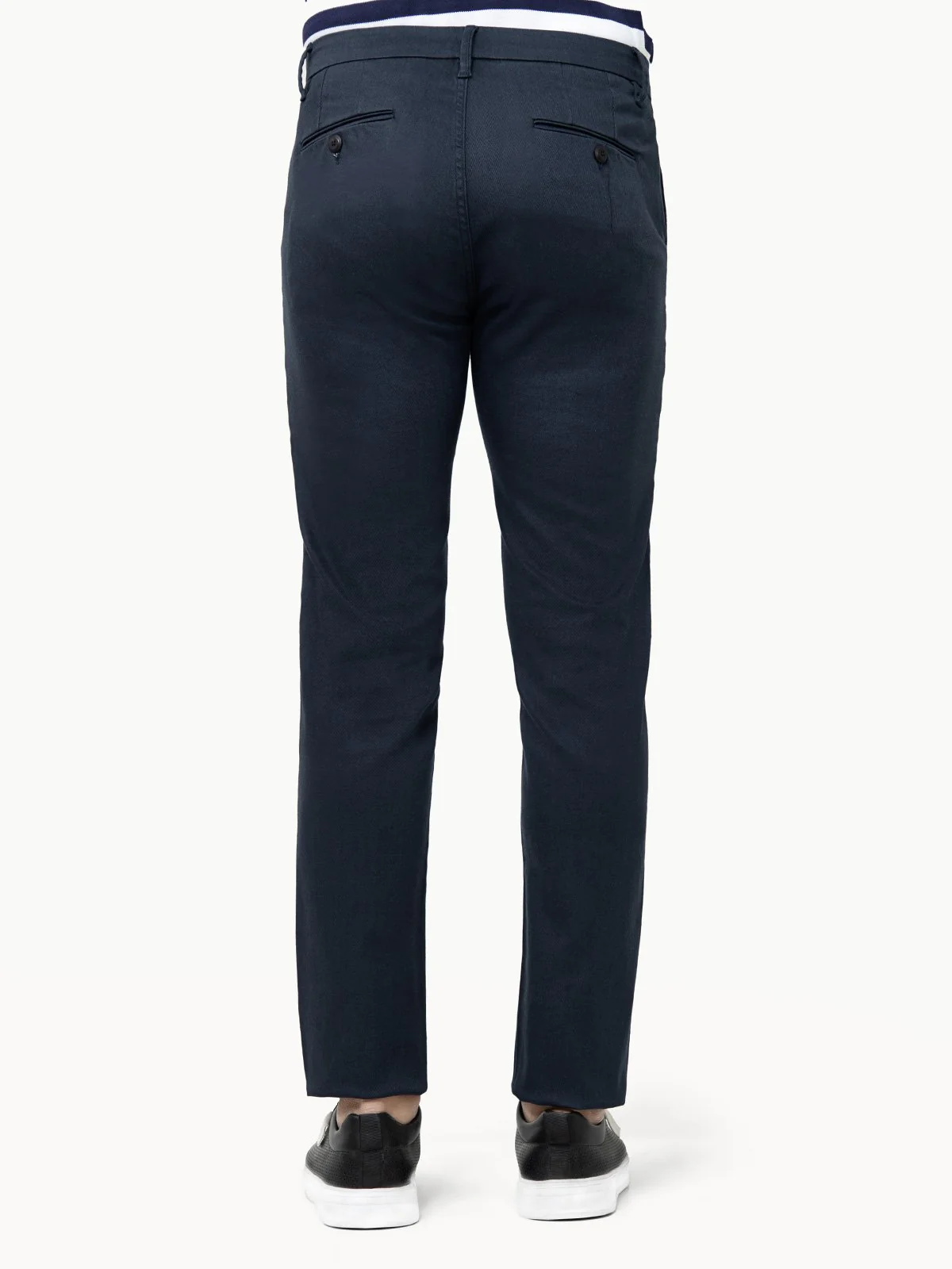 Men's Navy Chino Pant - EMBCP22-006 - Image 6