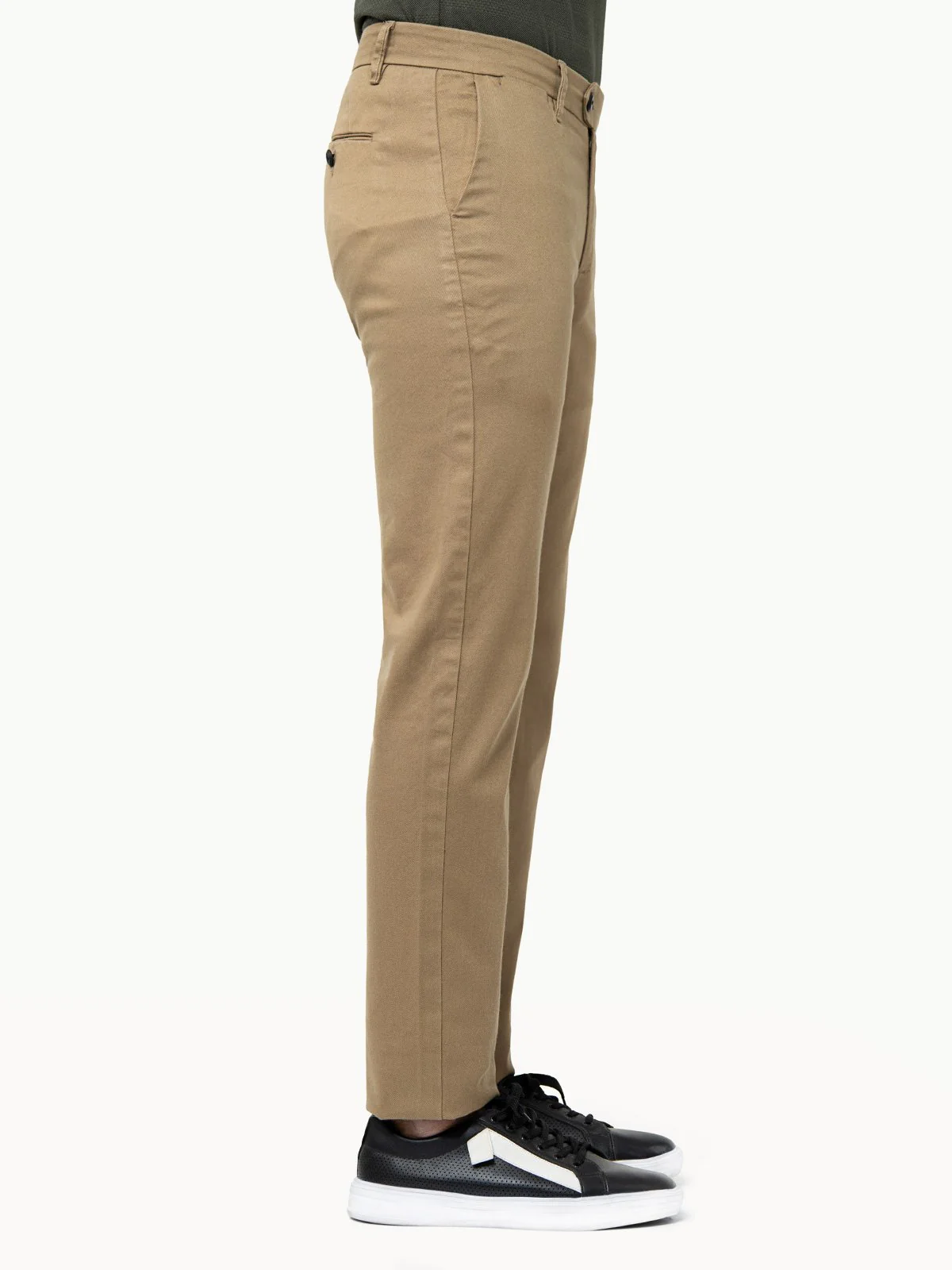 Men's Beige Chino Pant - EMBCP22-008 - Image 2