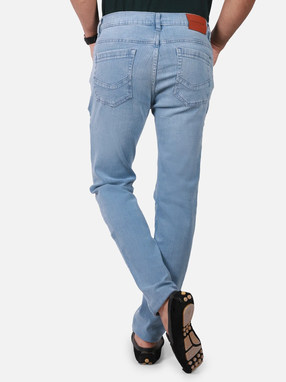 Men's Light Blue Jeans - EMBPD18-002 - Image 3