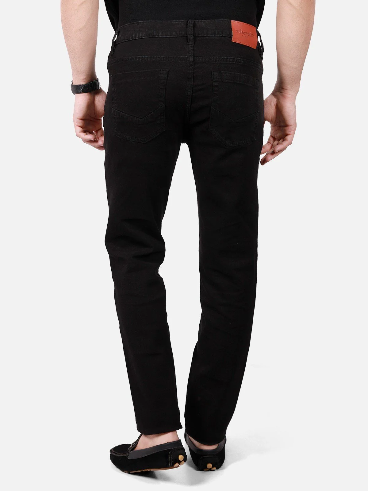 Men's Black Jeans - EMBPD18-005 - Image 3