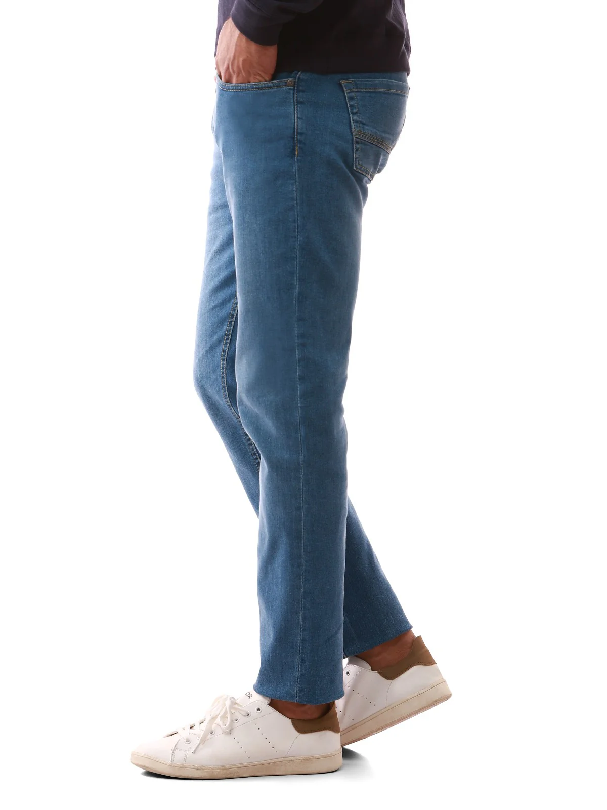 Men's Light Blue Jeans - EMBPD19-002 - Image 2