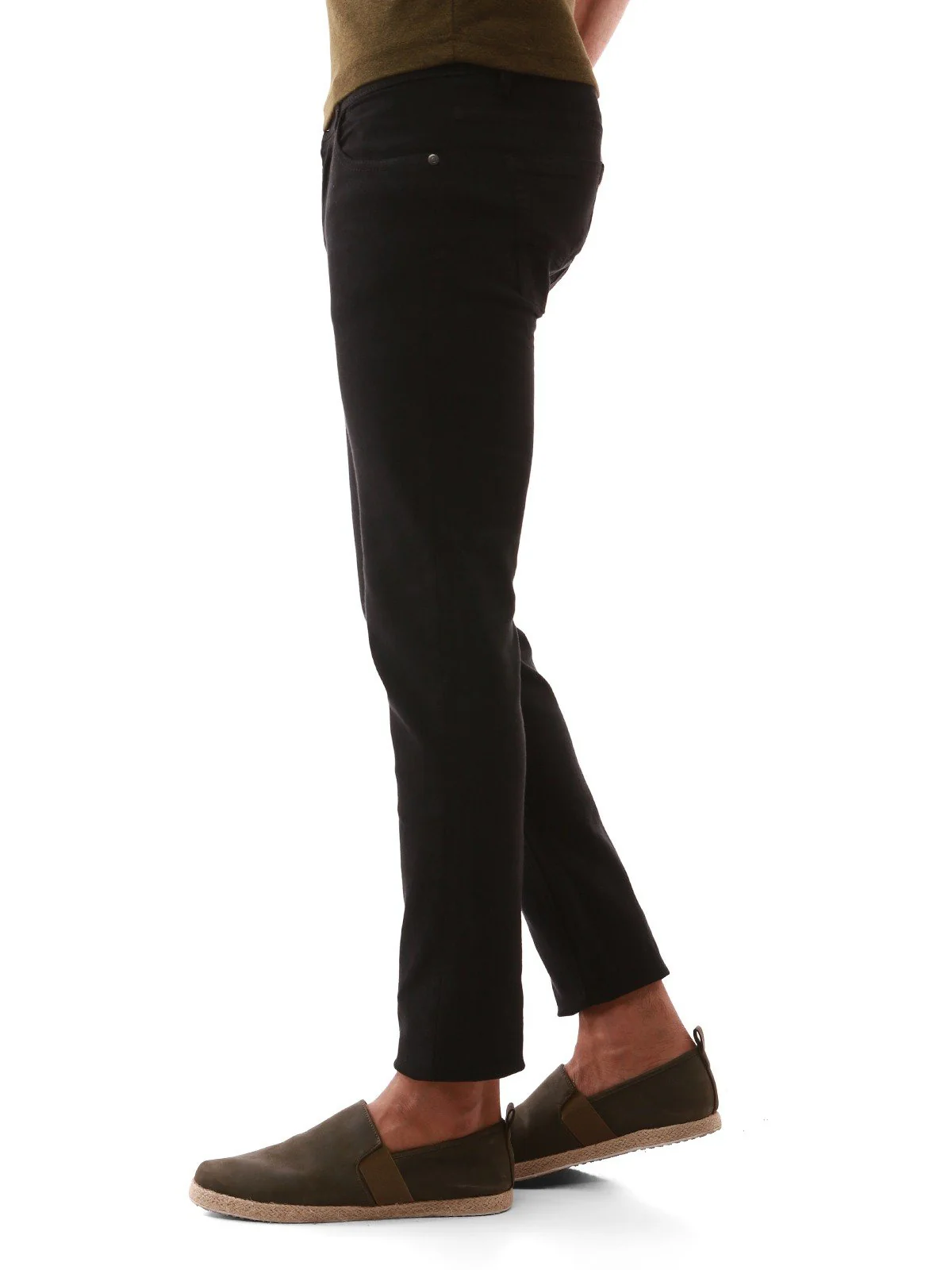 Men's Charcoal Jeans - EMBPD19-005 - Image 2