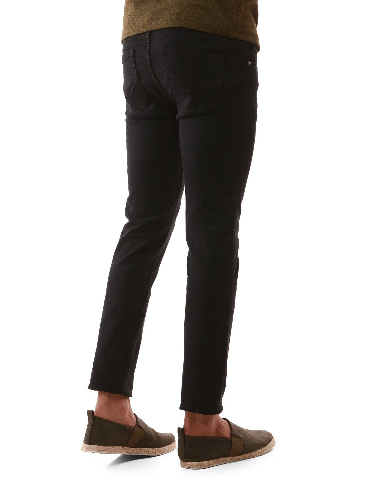 Men's Charcoal Jeans - EMBPD19-005 - Image 3