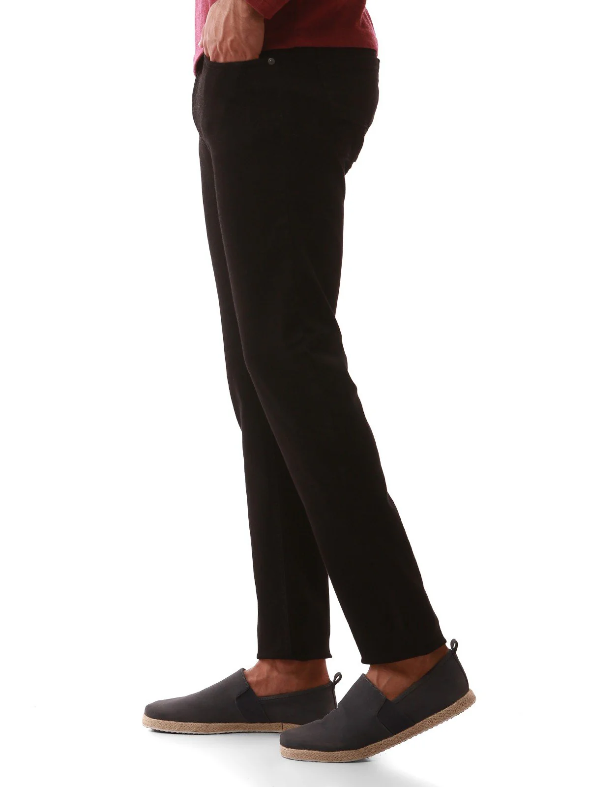 Men's Black Jeans - EMBPD19-006 - Image 2