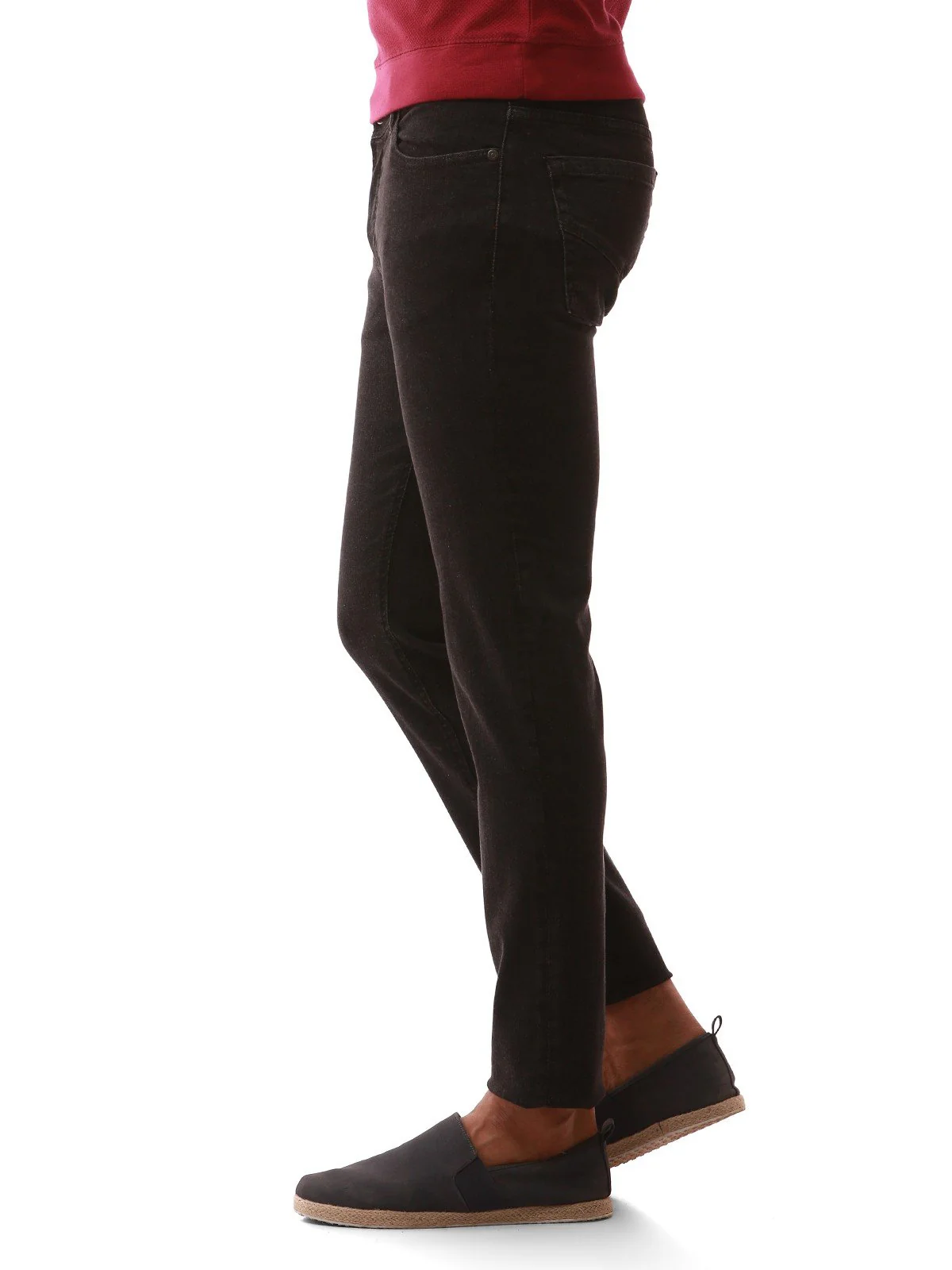 Men's Black Jeans - EMBPD19-007 - Image 2