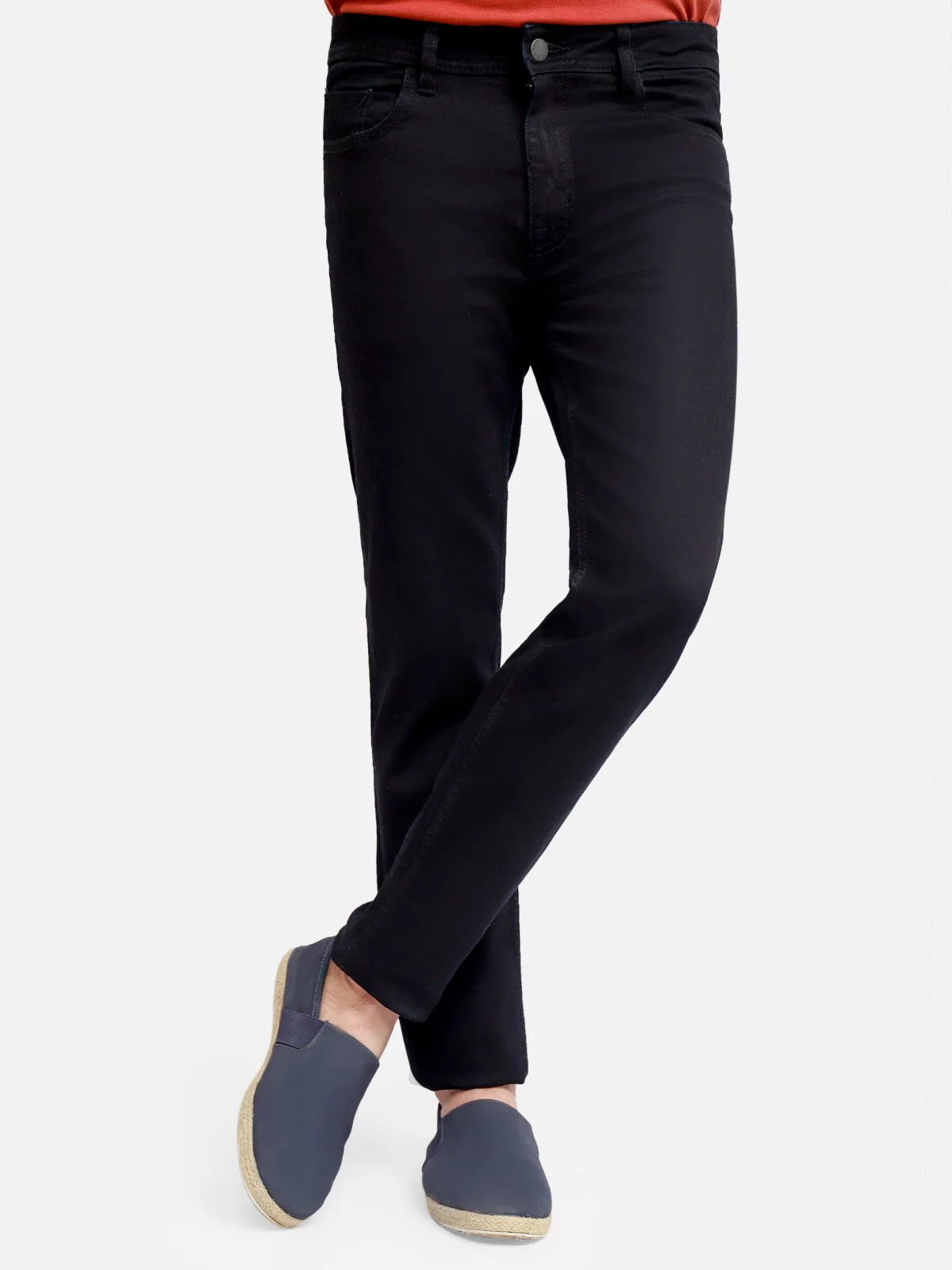 Men's Black Jeans - EMBPD20-001 - Image 4
