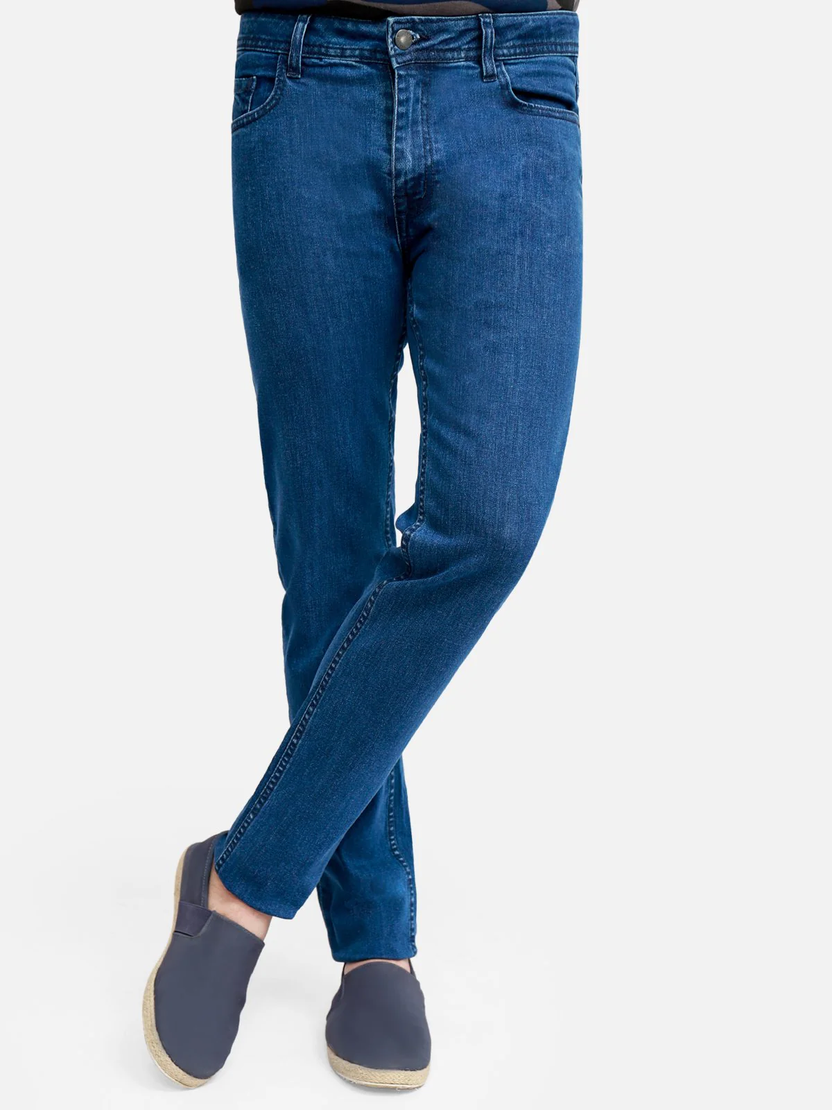 Men's Blue Jeans Pant - EMBPD20-003 - Image 4