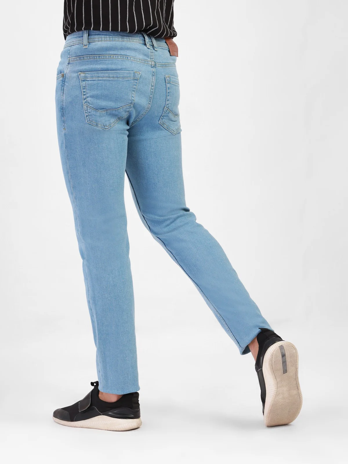 Men's Light Blue Jeans Pant - EMBPD21-004 - Image 2