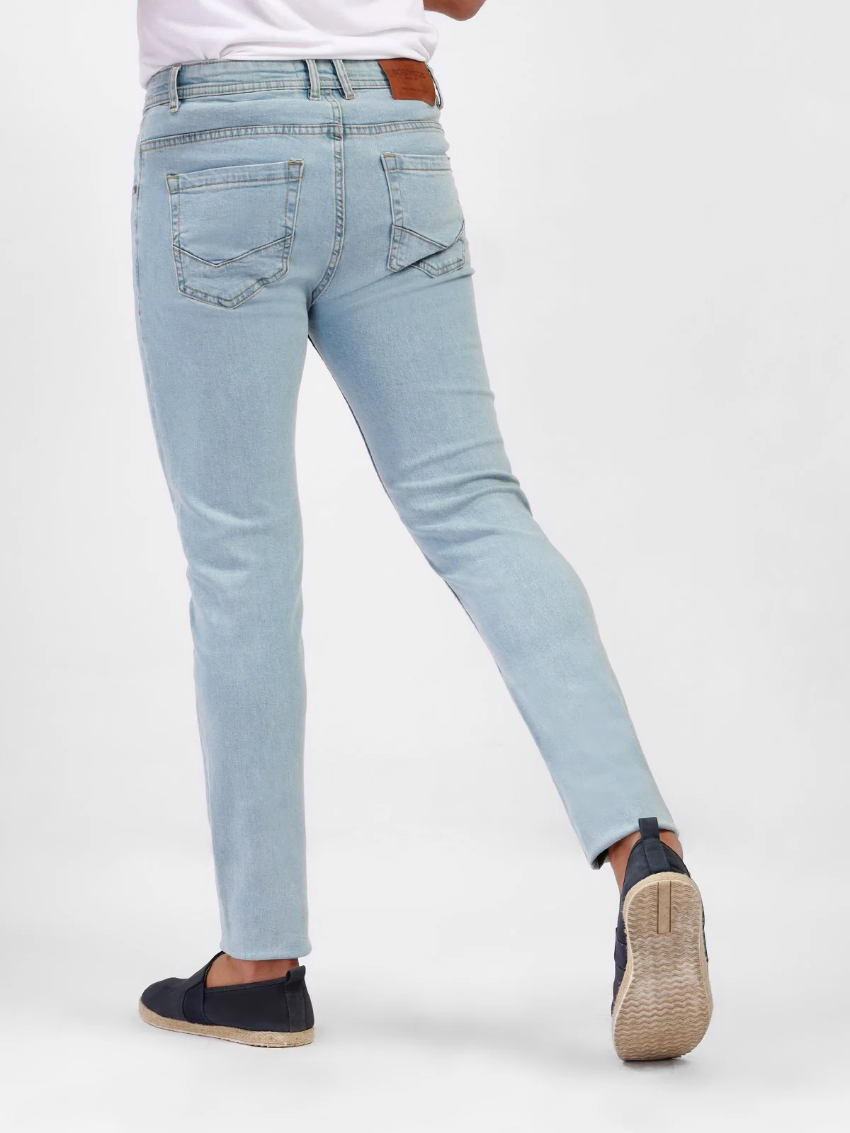 Men's Light Blue Jeans - EMBPD21-008 - Image 3