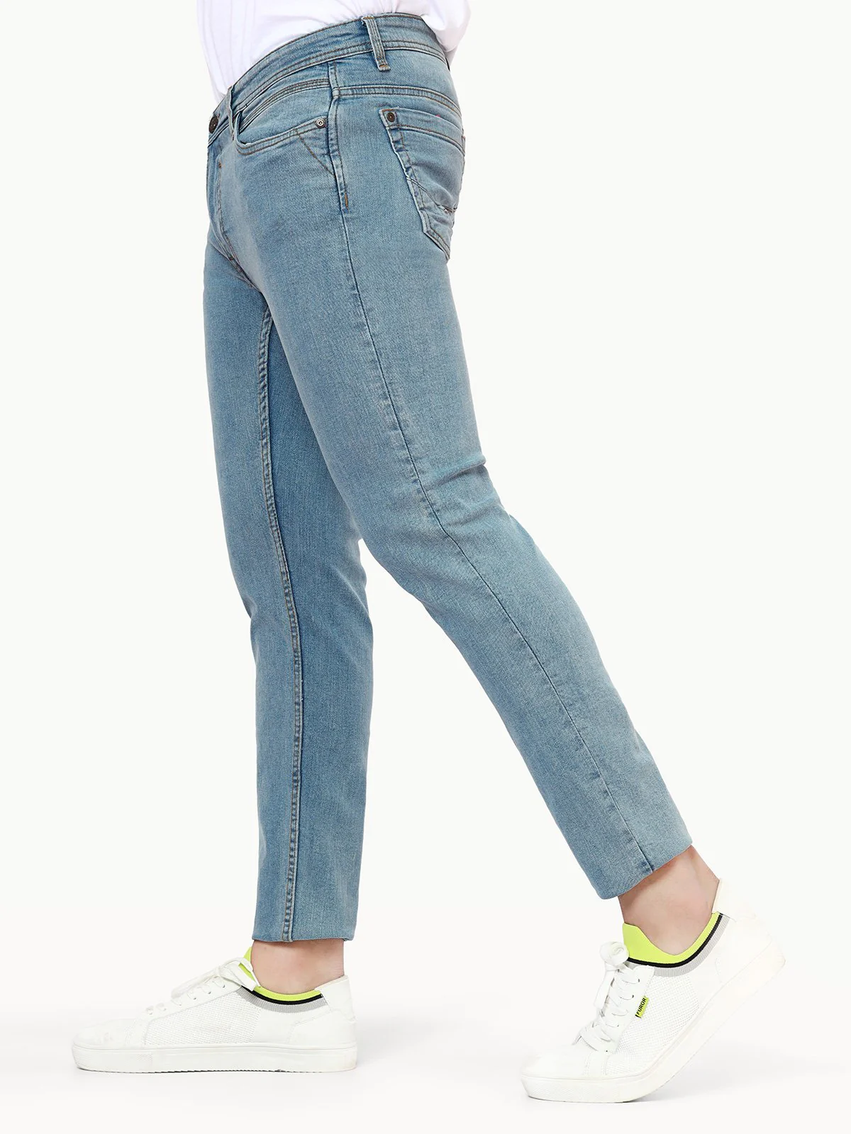 Men's Light Blue Jeans - EMBPD22-005 - Image 2