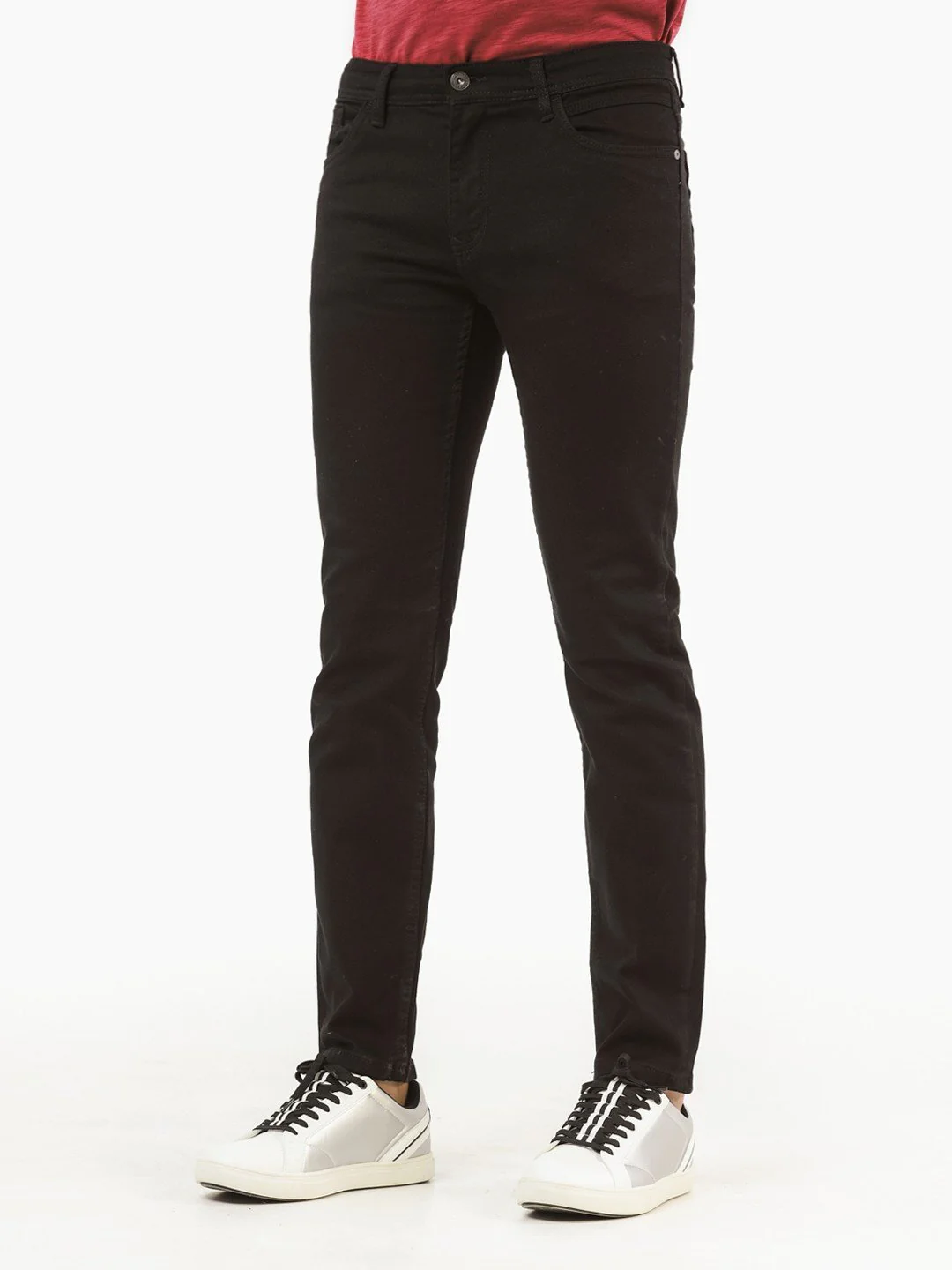 Men's Black Jeans Pant - EMBPD22-007
