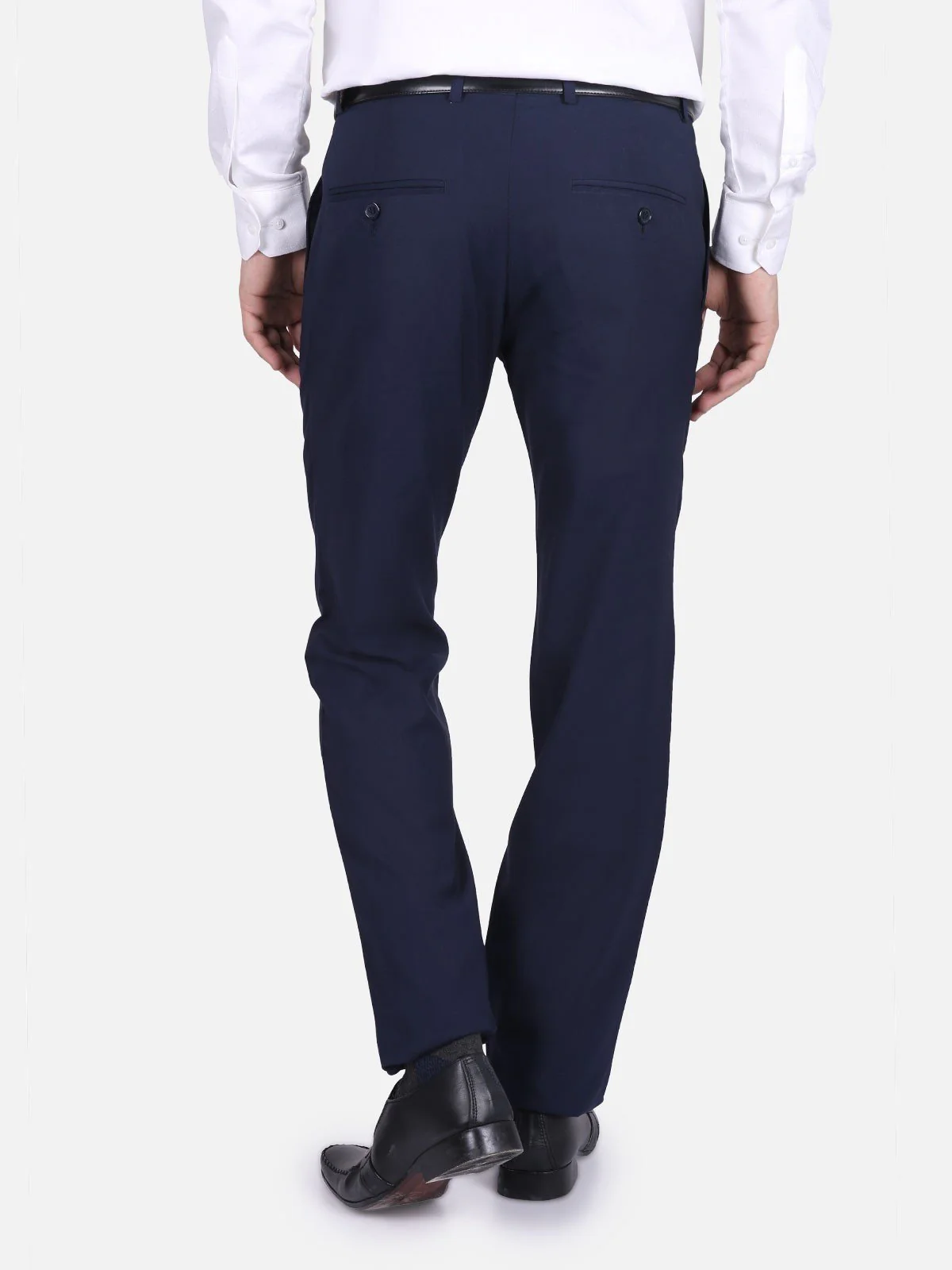 Men's Navy Blue Pant - EMBPF17-15178 - Image 3