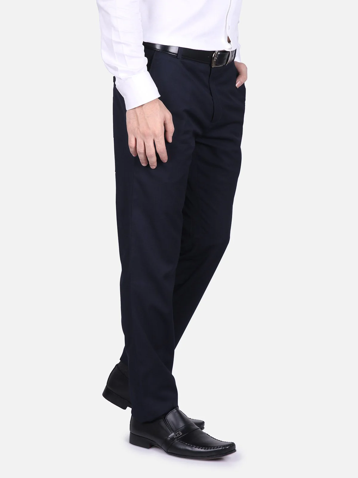 Men's Dark Blue Pant - EMBPF17-15180 - Image 2