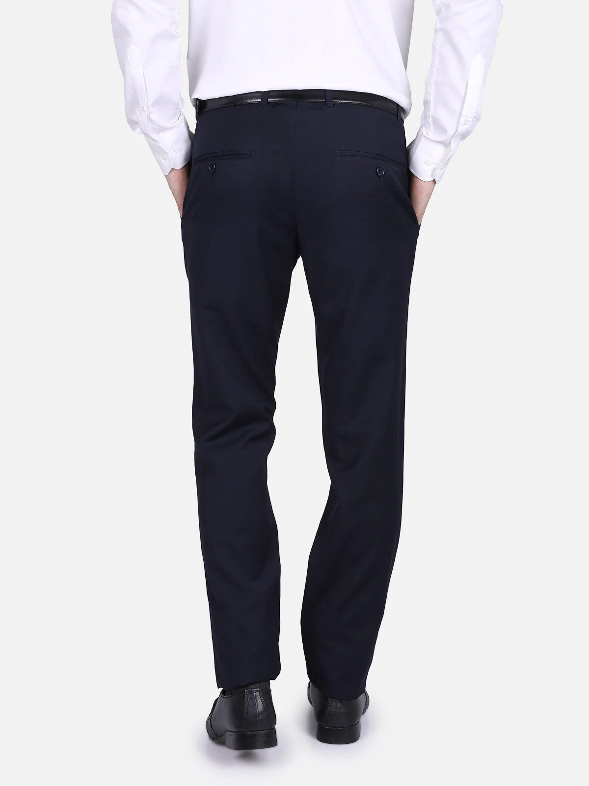 Men's Dark Blue Pant - EMBPF17-15180 - Image 3