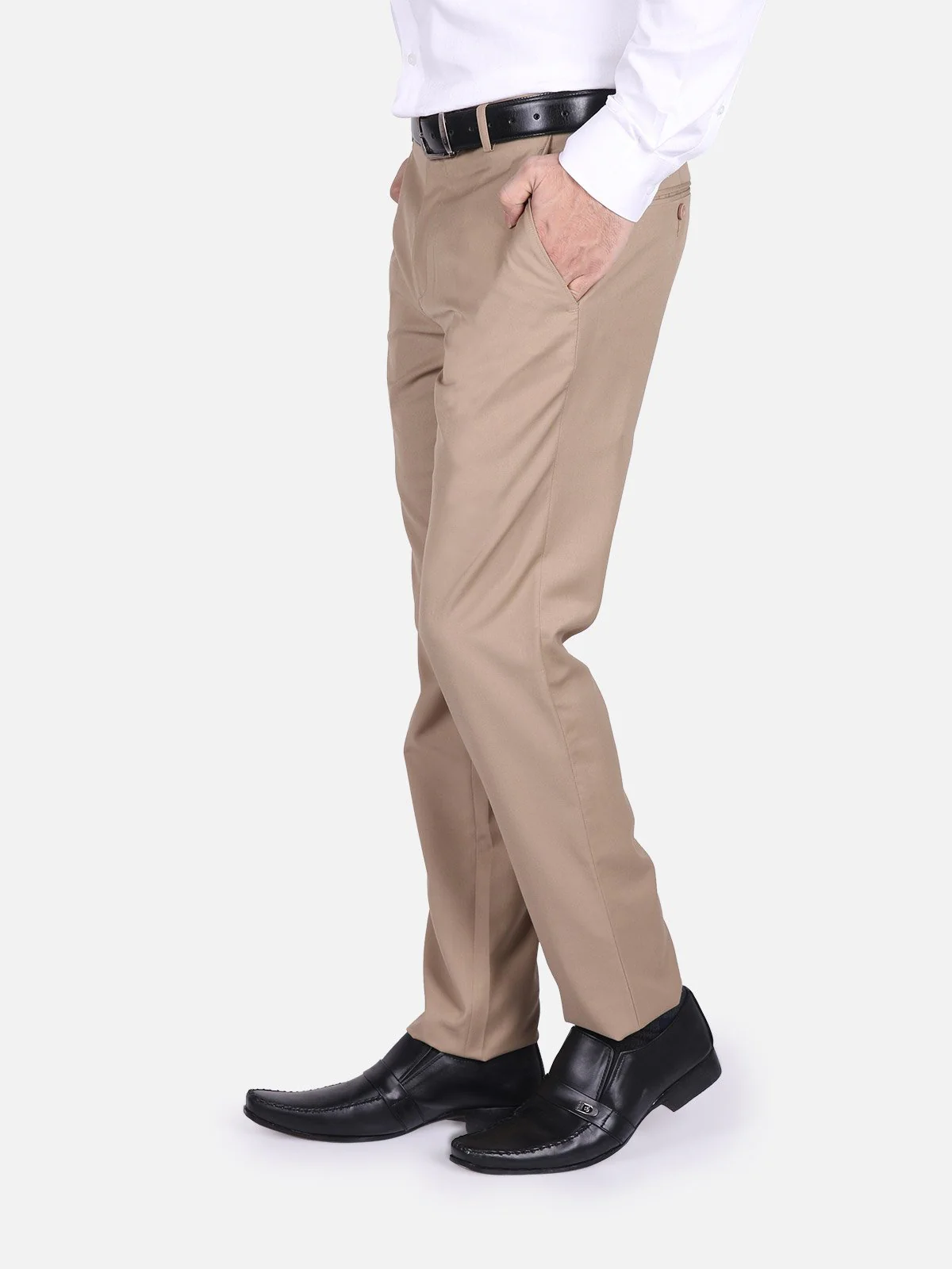 Men's Khaki Pant - EMBPF17-15184 - Image 2