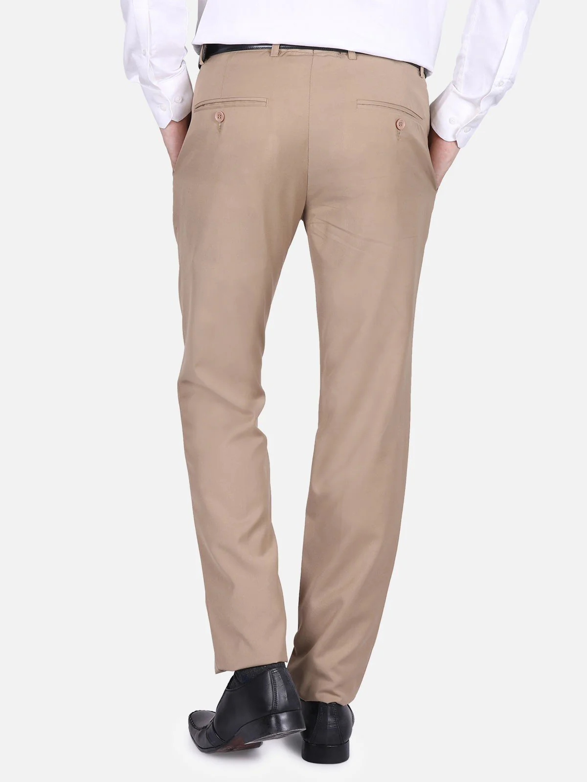 Men's Khaki Pant - EMBPF17-15184 - Image 3