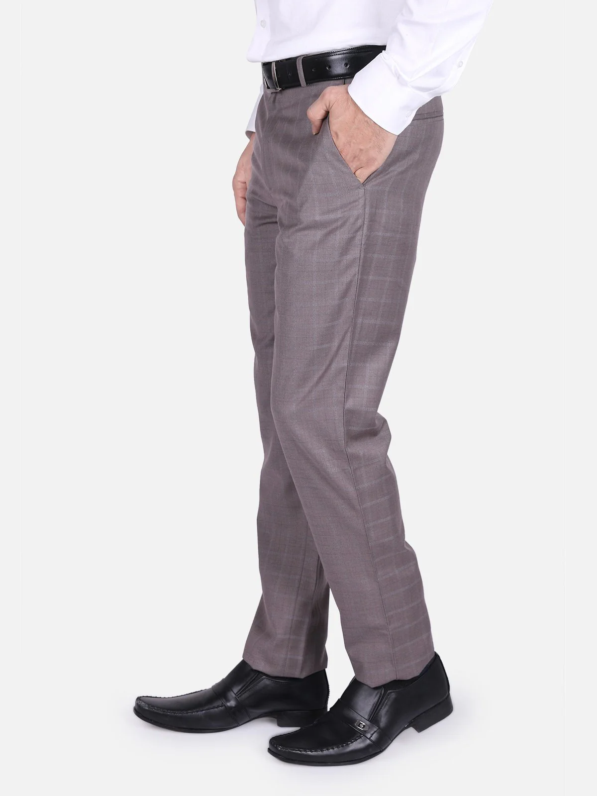 Men's Grey Pant - EMBPF18-15206 - Image 2