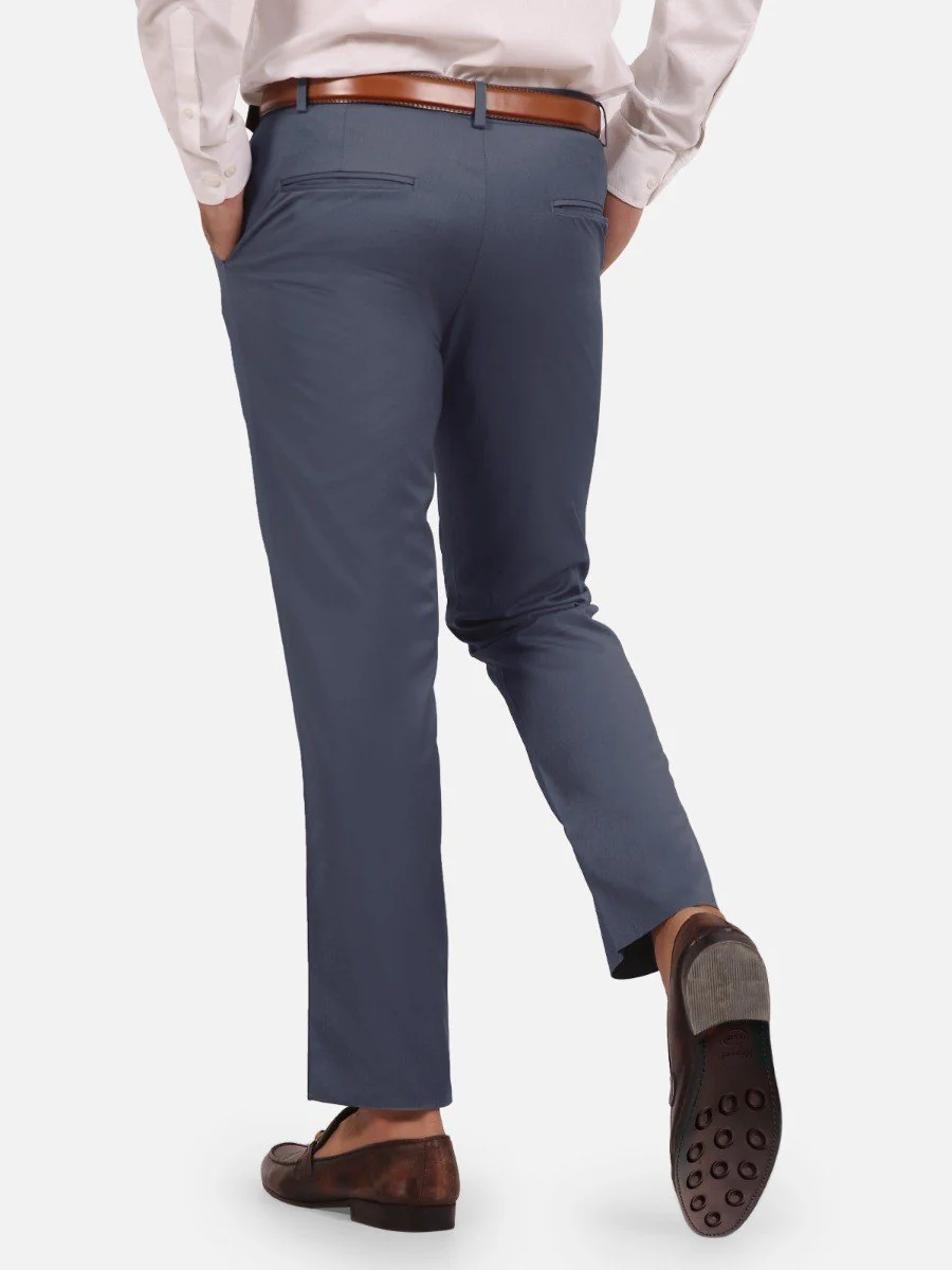 Men's Dark Teal Pant - EMBPF19-004 - Image 2