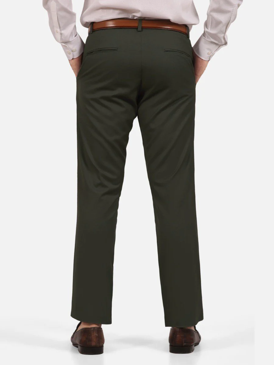 Men's Dark Olive Pant - EMBPF19-005 - Image 2