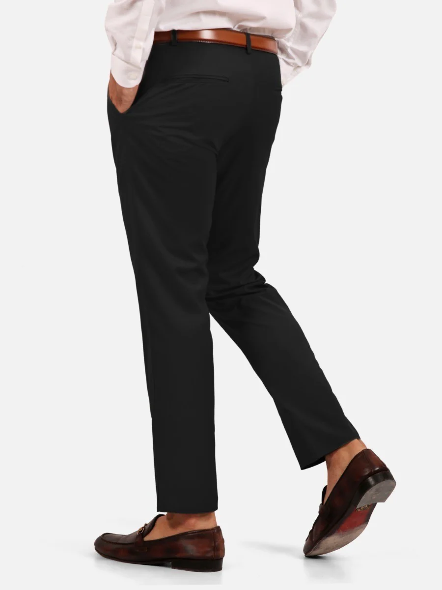 Men's Black Pant - EMBPF19-008 - Image 2
