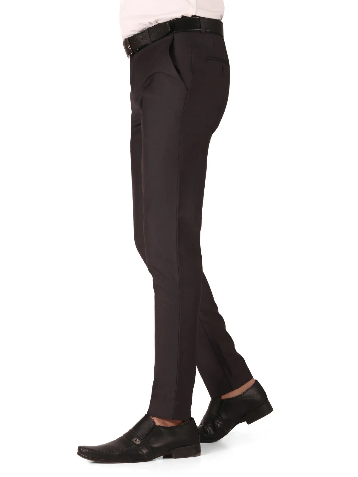 Men's Charcoal Grey Pant - EMBPF19-011 - Image 2