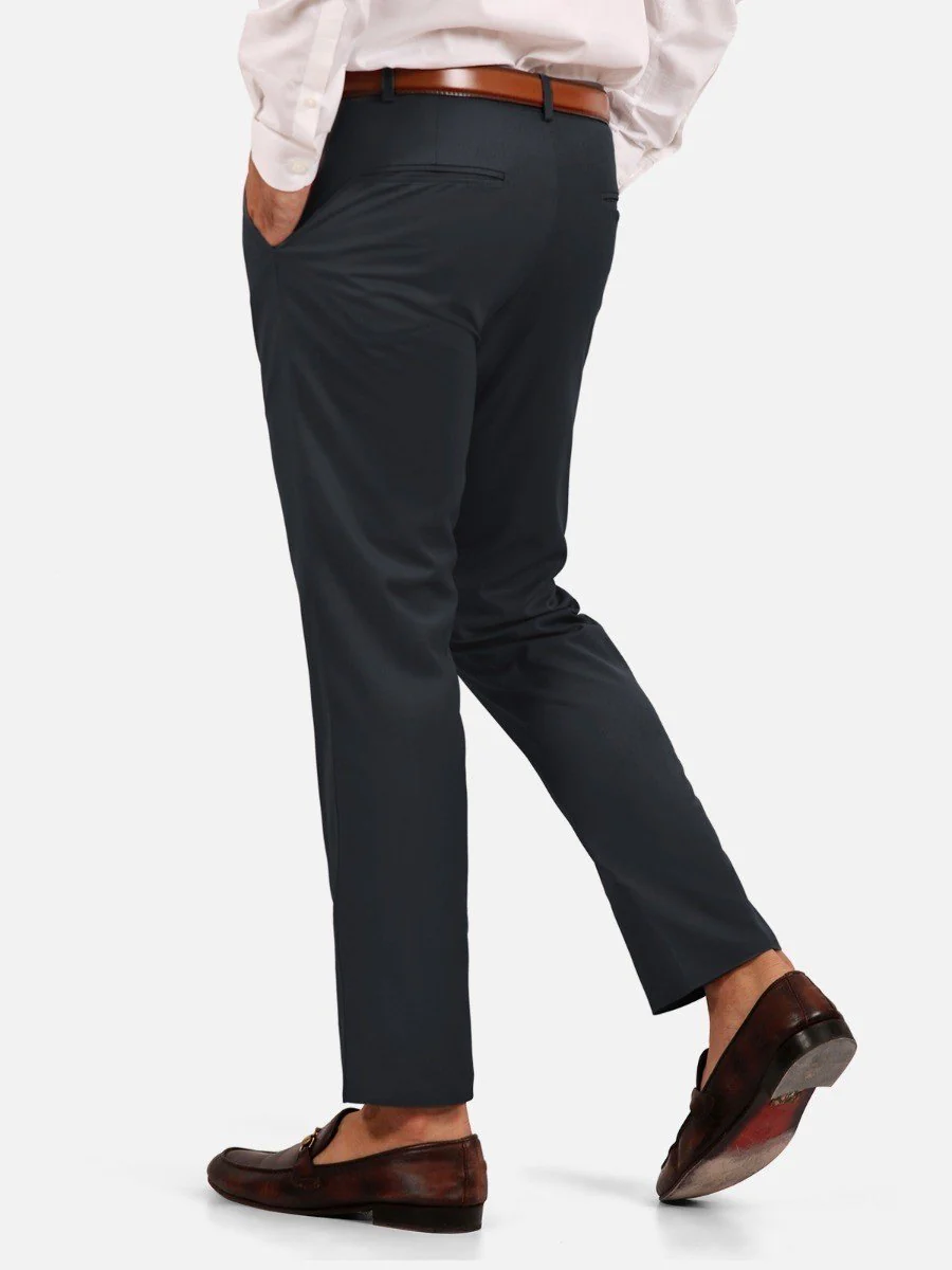 Men's Dark Grey Pant - EMBPF19-018 - Image 2