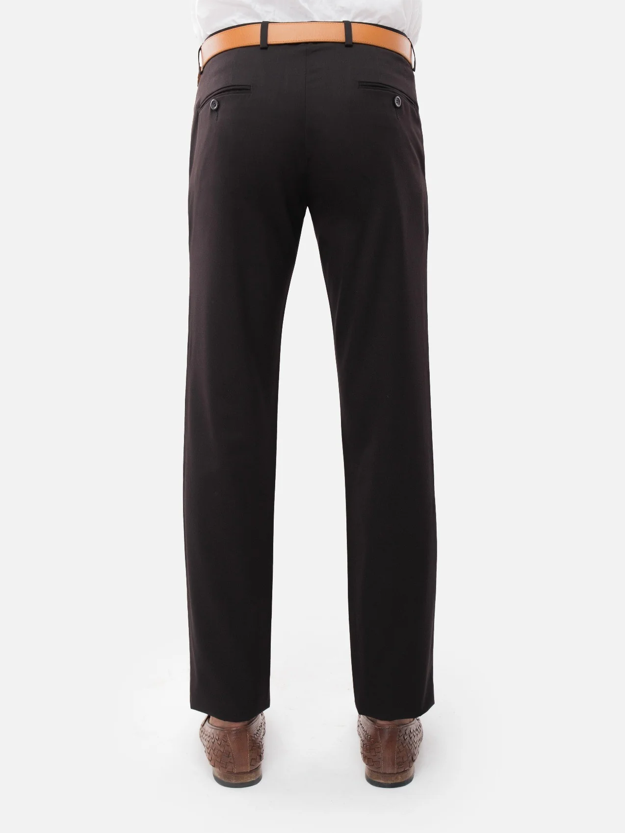 Men's Black Suit Pant - EMBPF20-021 - Image 5