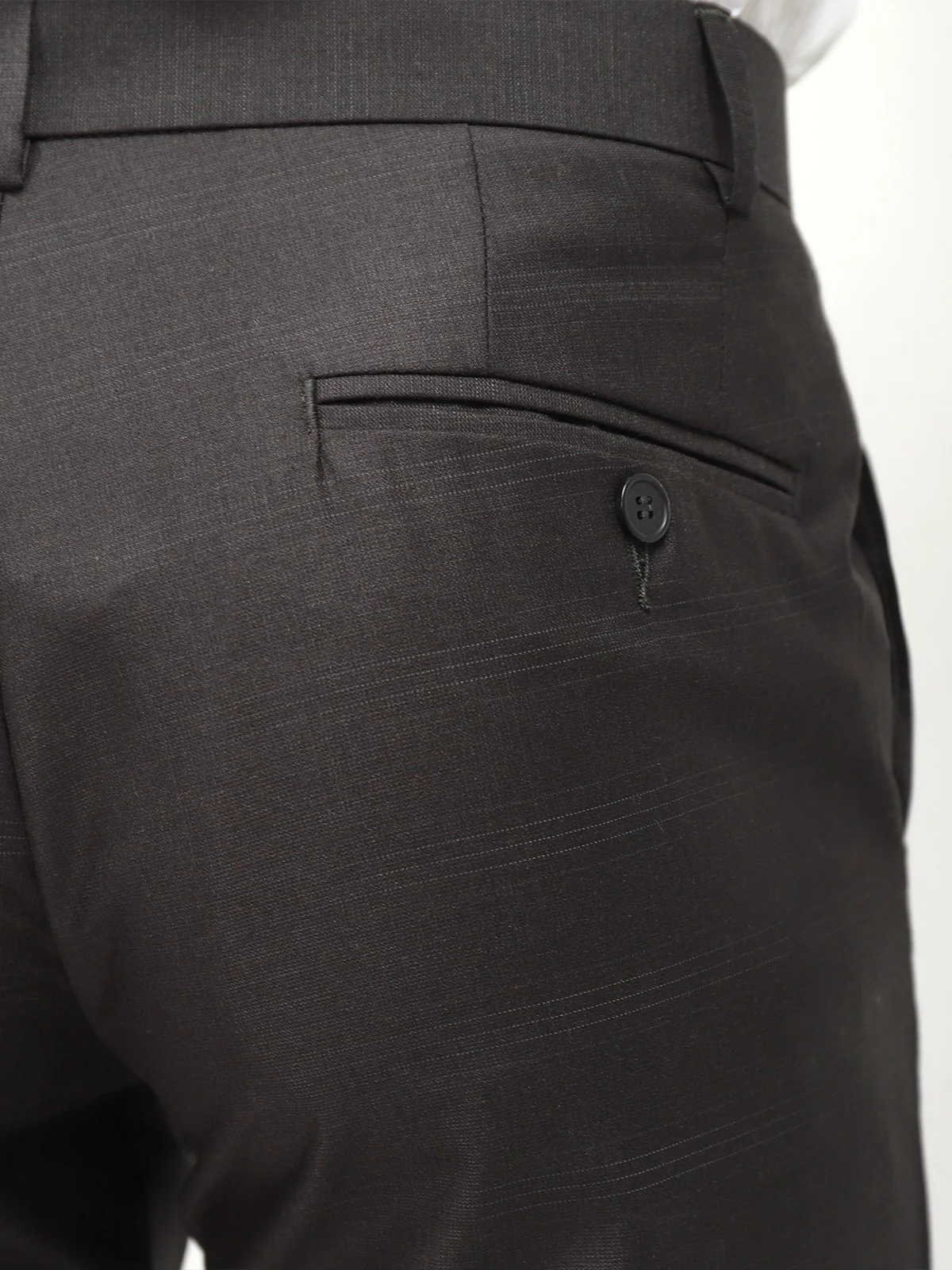 Men's Black Dress Pant - EMBPF21-15213 - Image 3