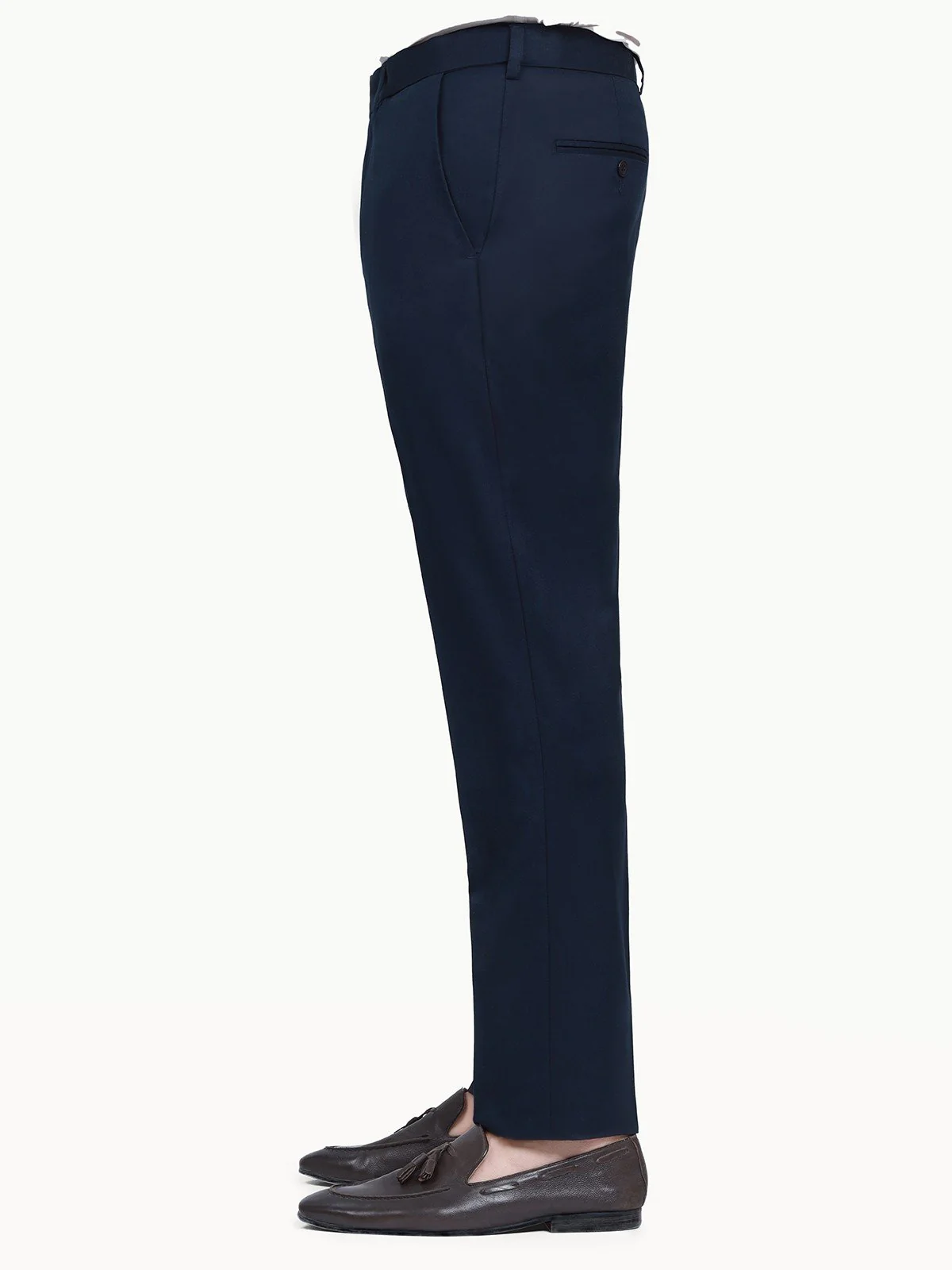 Men's Grey Formal Pant - EMBPF21-15221 - Image 3