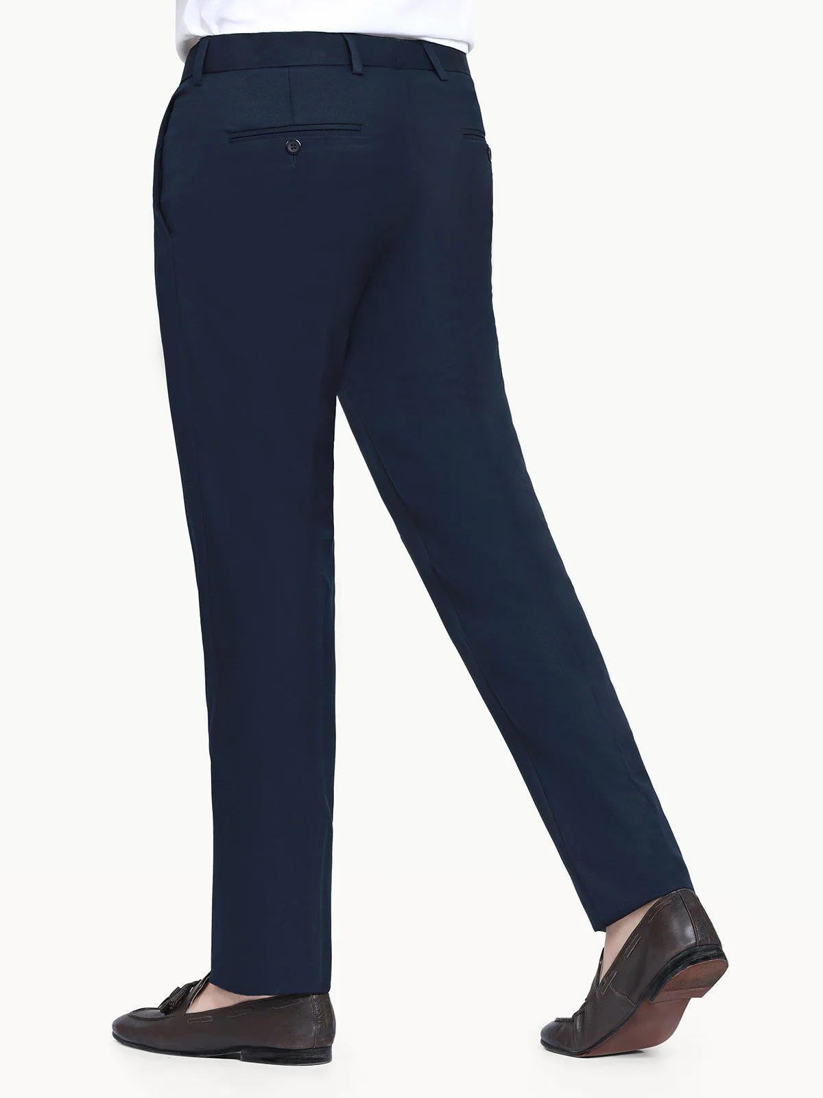 Men's Grey Formal Pant - EMBPF21-15221 - Image 6