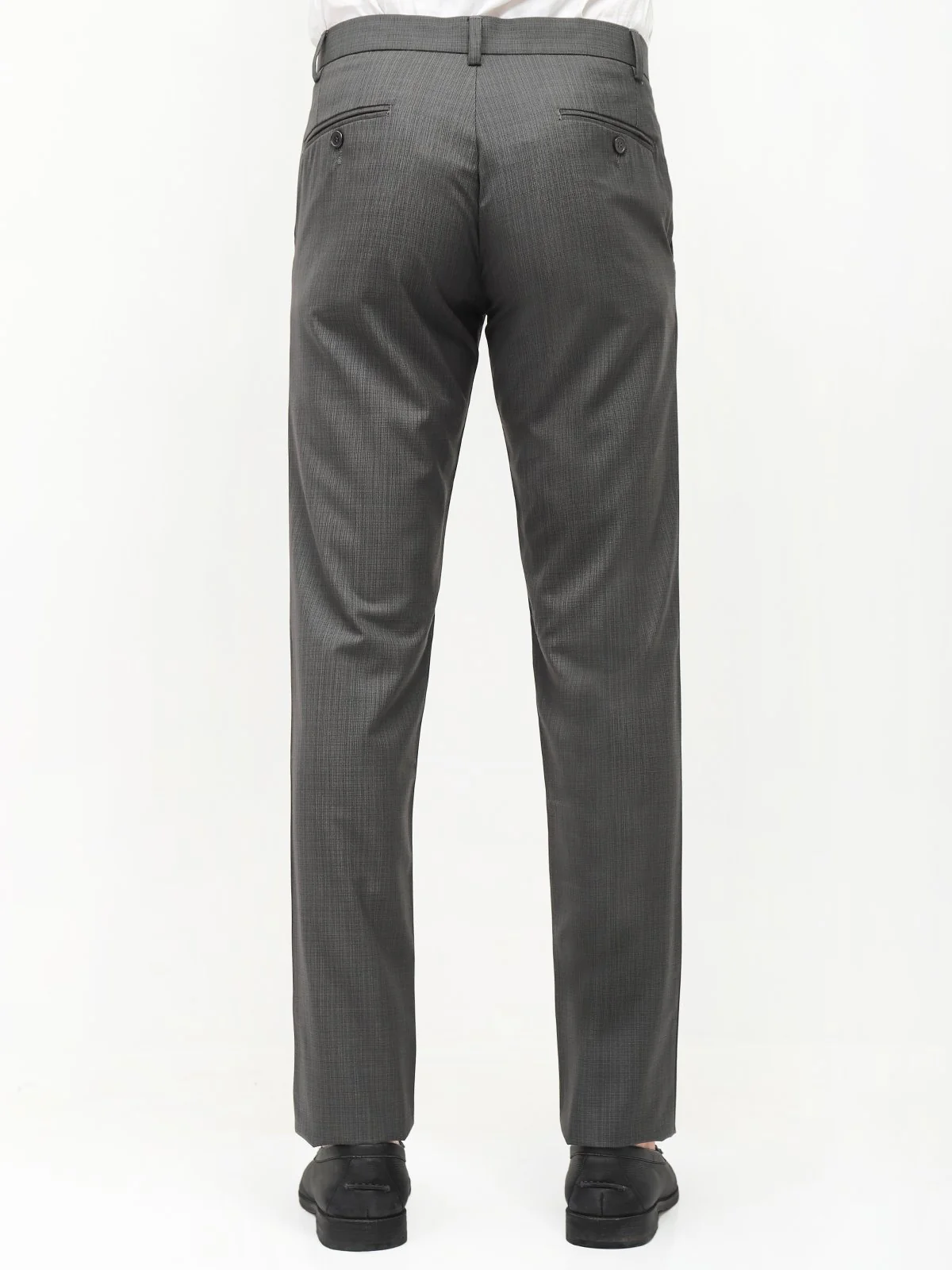 Men's Charcoal Dress Pant - EMBPF21-15220 - Image 4