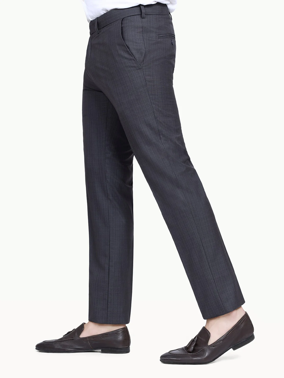 Men's Grey Pant - EMBPF21-15221 - Image 2