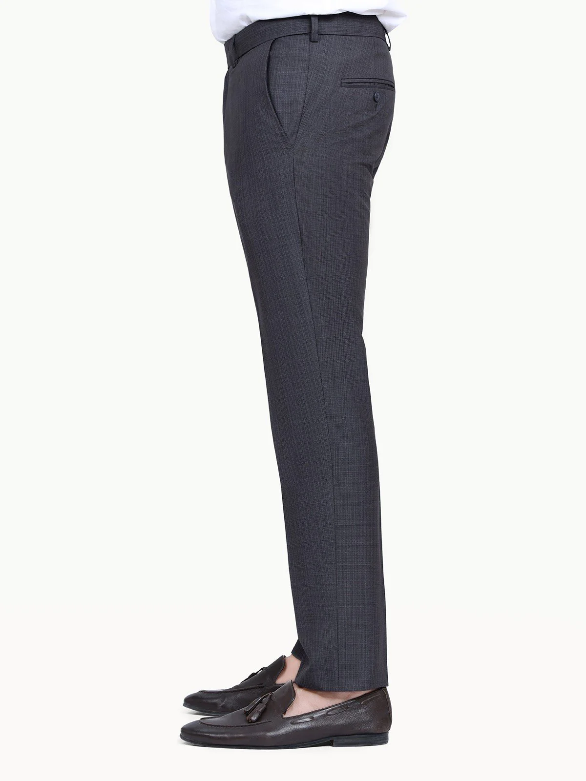 Men's Grey Pant - EMBPF21-15221 - Image 3