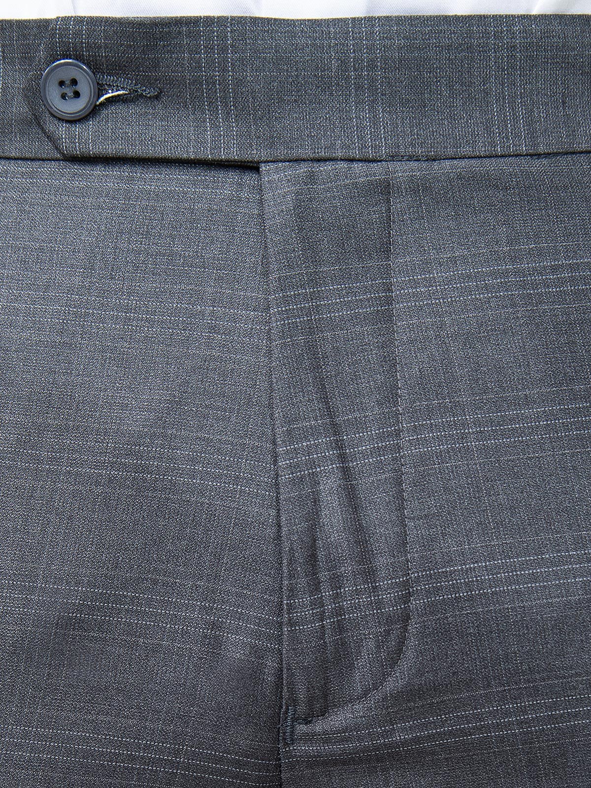 Men's Charcoal Formal Pant - EMBPF22-15214 - Image 3