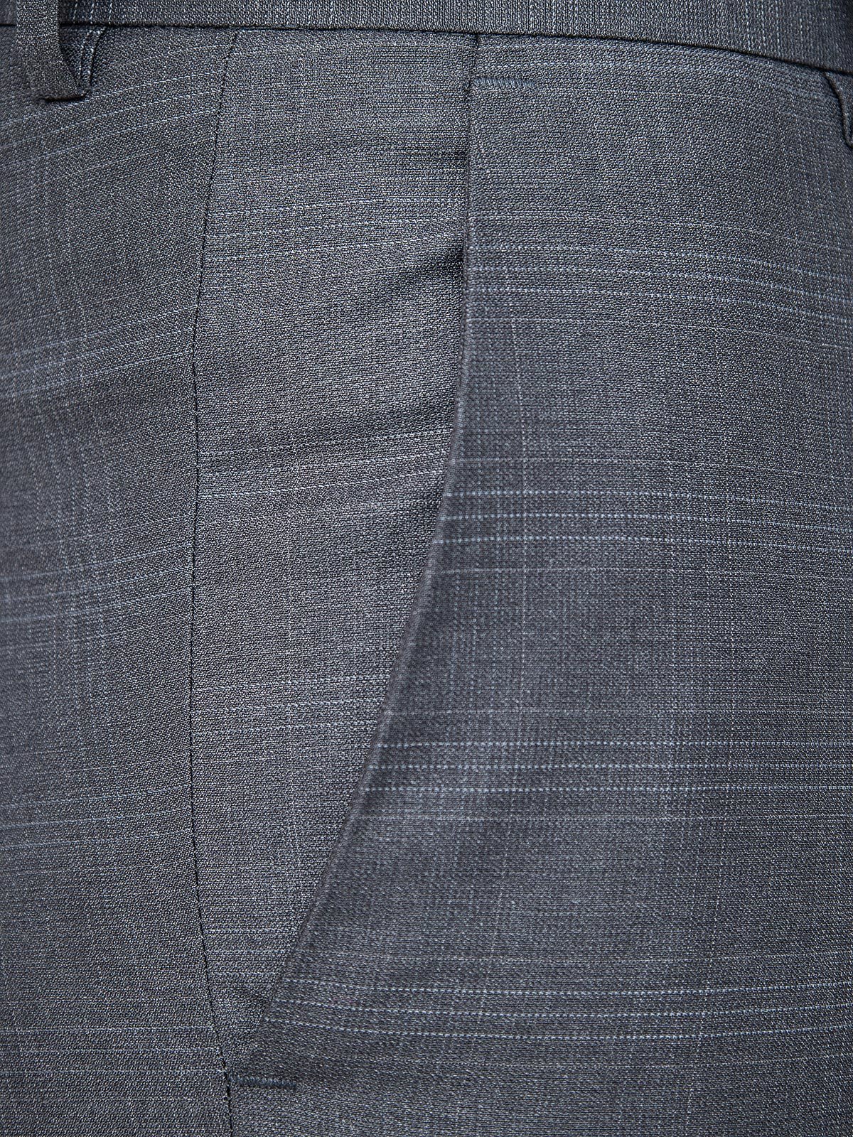 Men's Charcoal Formal Pant - EMBPF22-15214 - Image 4