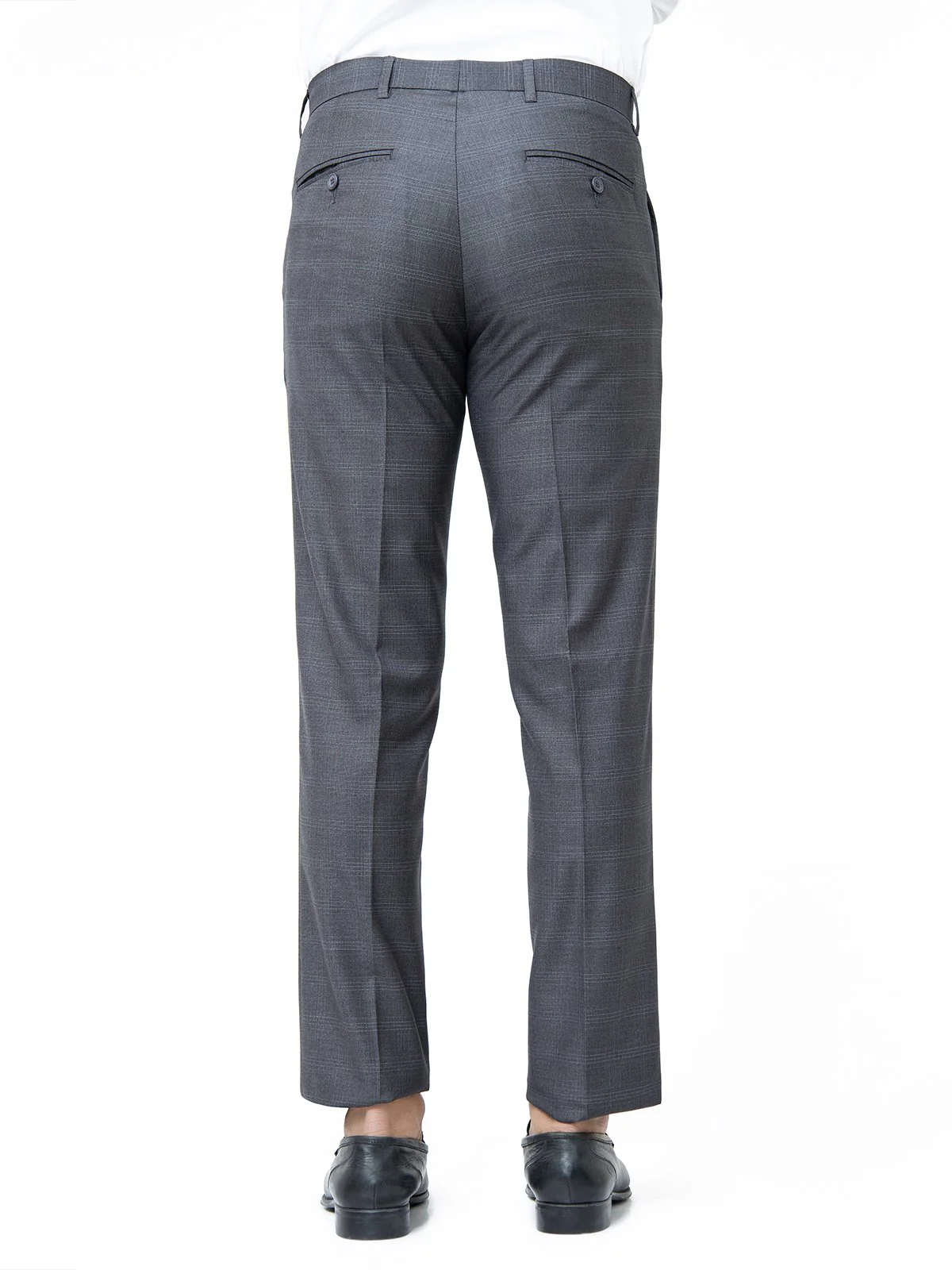 Men's Charcoal Formal Pant - EMBPF22-15214 - Image 6