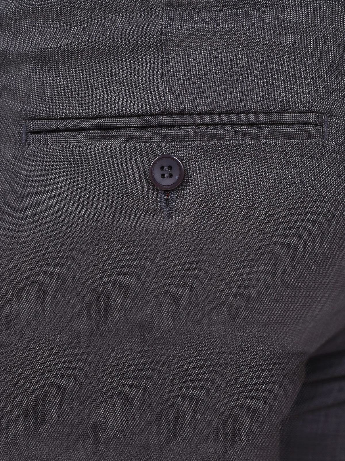 Men's Dark Grey Formal Pant - EMBPF22-15215 - Image 5